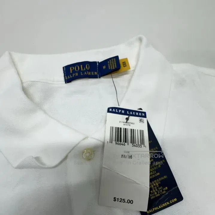 Polo Ralph Lauren Polo Ralph Lauren White Short Sleeve Polo Shirt. Size US M / EU 48-50 / 2 - 4 Thumbnail