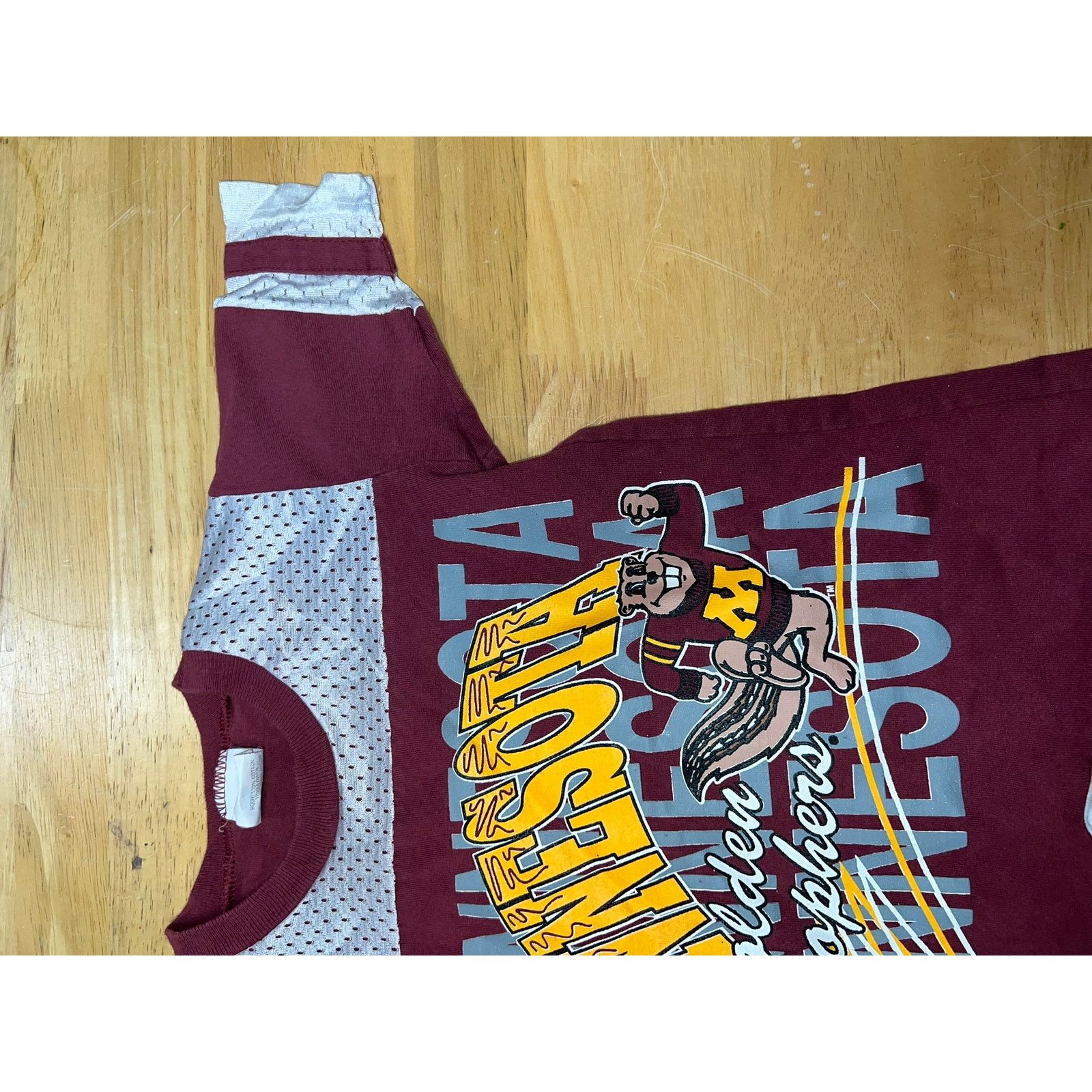 Vintage Baby Golden Gophers One Piece Minnesota College 12 Months Size XL / US 12-14 / IT 48-50 - 3 Thumbnail