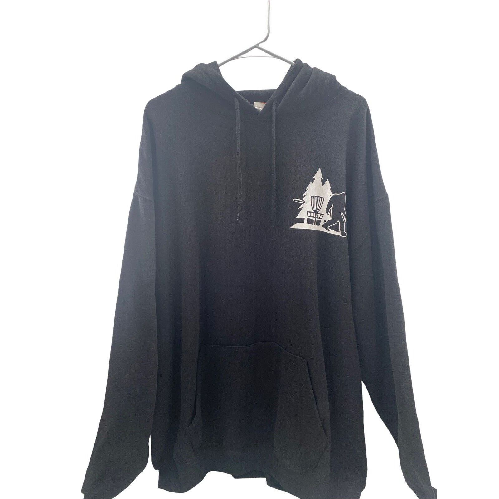 The Unbranded Brand Disc Golf Pullover Hoodie M Dual Logo Double SASQUATCH Size US M / EU 48-50 / 2 - 2 Thumbnail