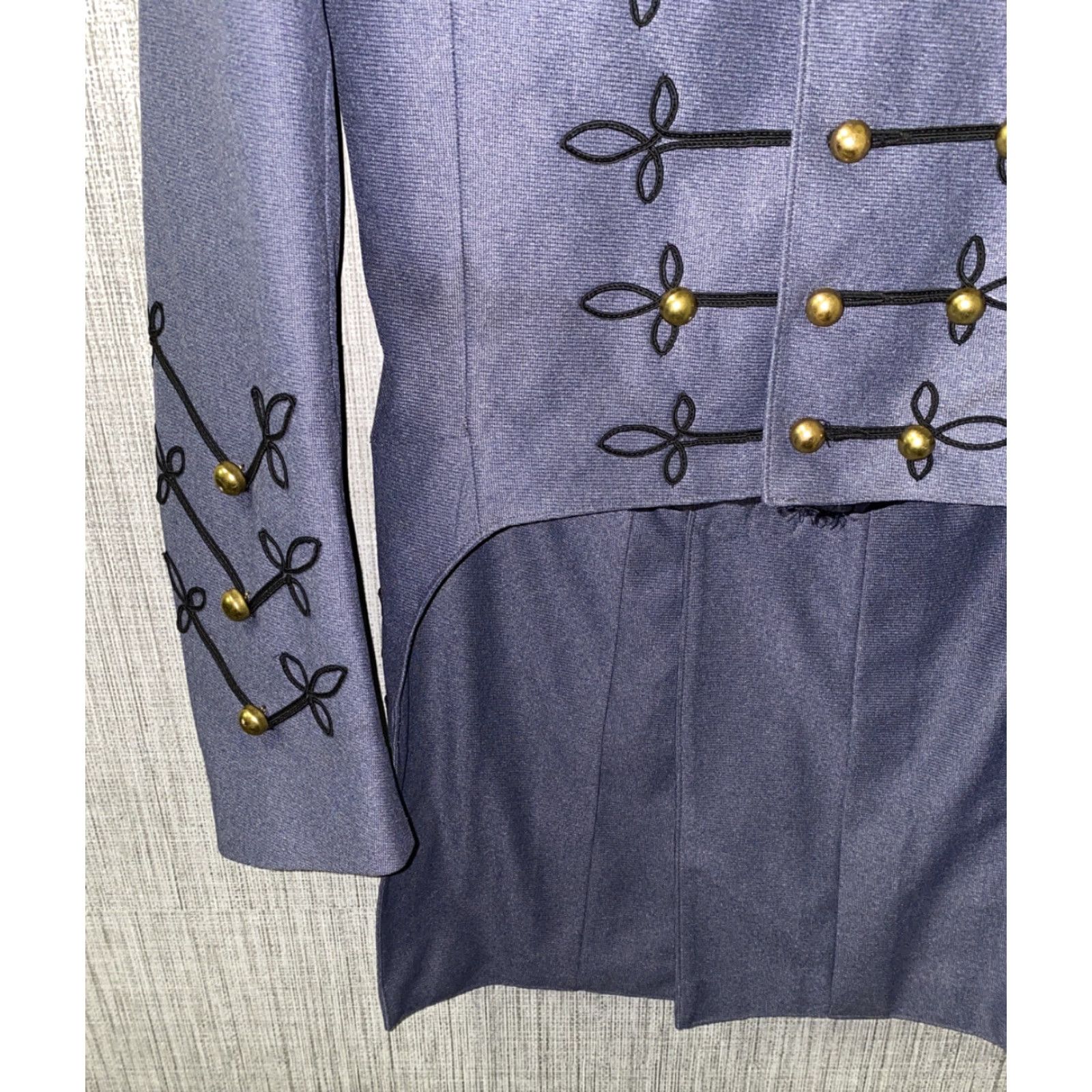 Vintage Coronado Jacket Men Blue Button Front Polyester 36XXL Size US XXL / EU 58 / 5 - 4 Thumbnail