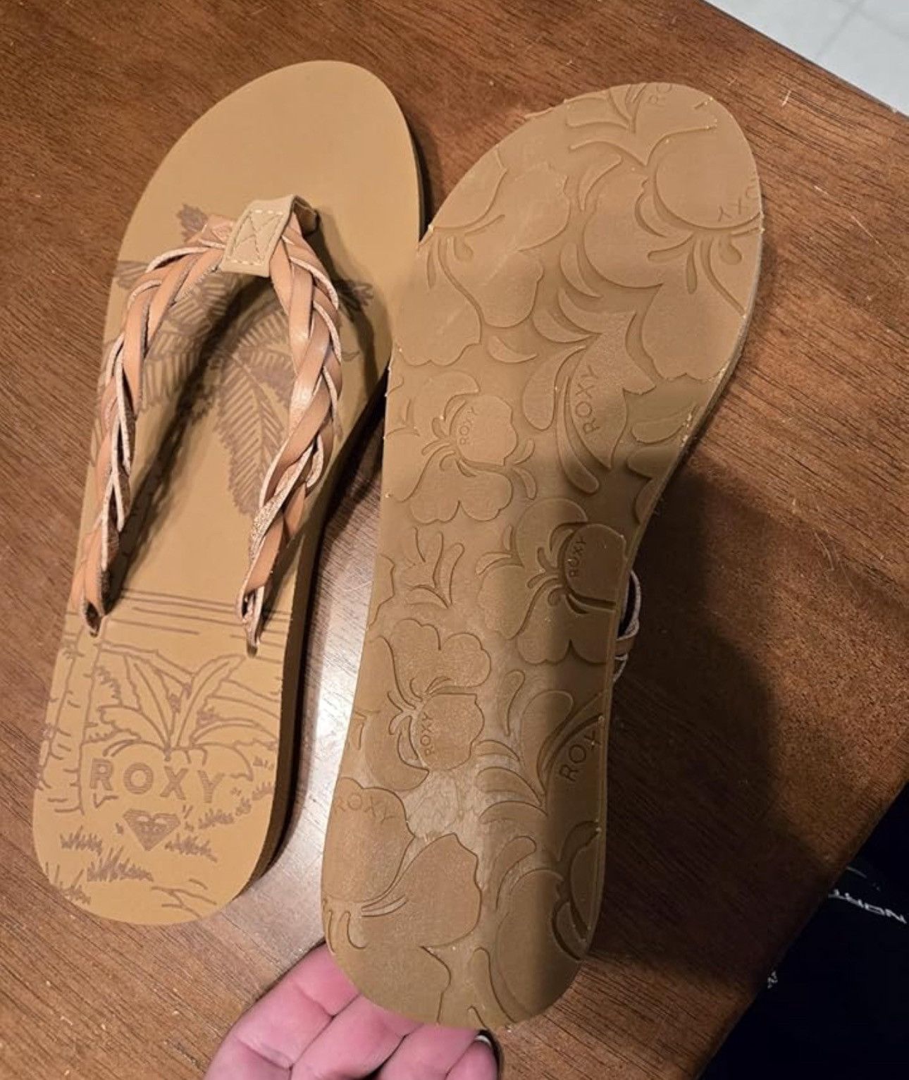 Other Roxy braided flip flops size 8 Size US 8 / IT 38 - 5 Thumbnail