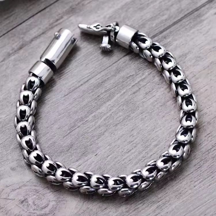 Jewelry 20 cm Chain Bracelet | Spiga Link T-Bar Clasp 🔒 Size ONE SIZE - 2 Thumbnail