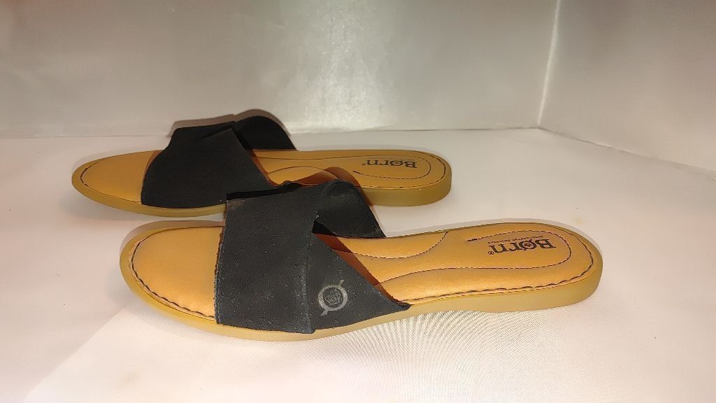 Born Born Gudena Suede Slide Size 8M Size US 8 / IT 38 - 3 Thumbnail