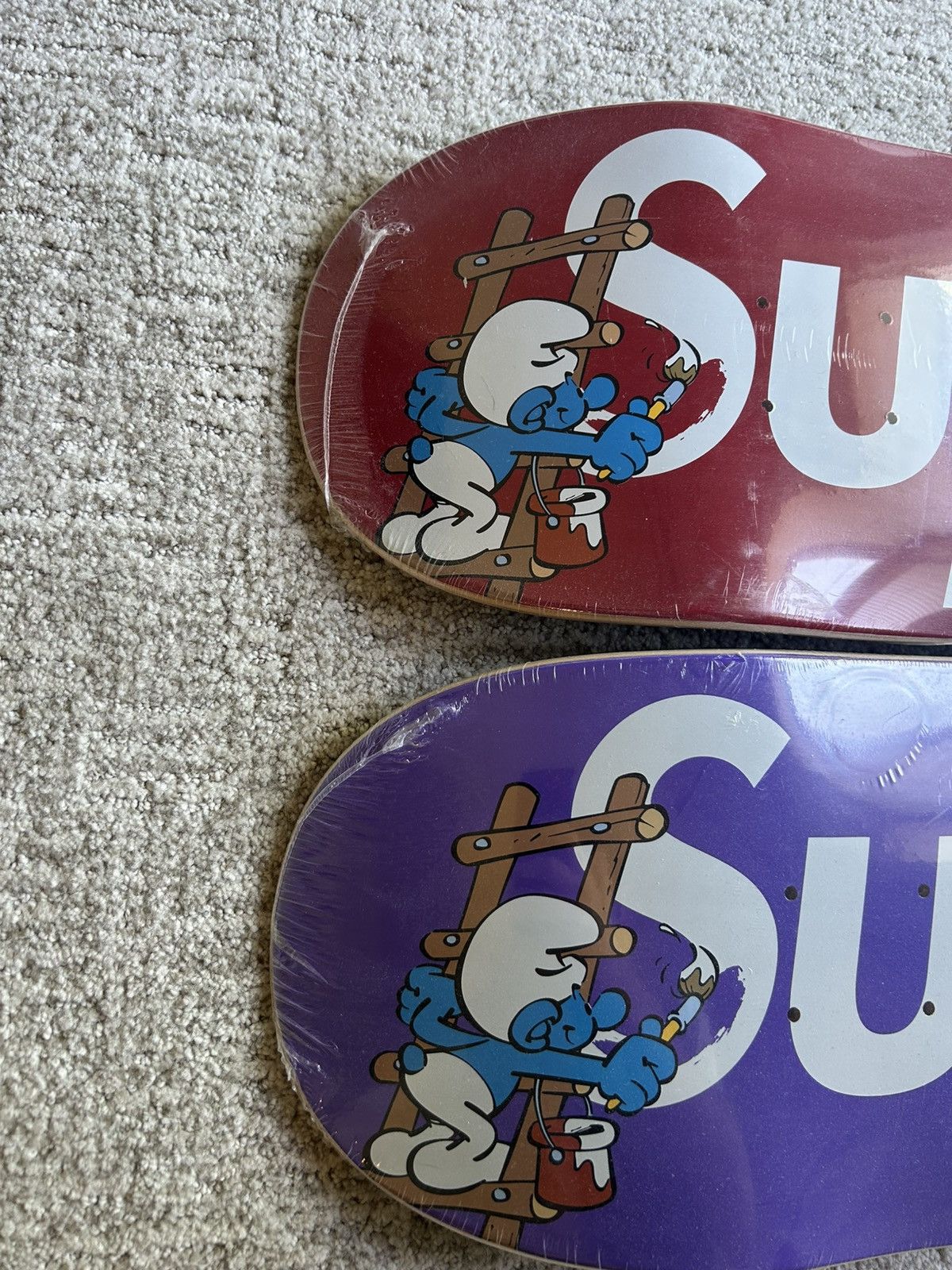 Supreme Supreme Smurf Skate decks (lot of 2) Size ONE SIZE - 2 Thumbnail