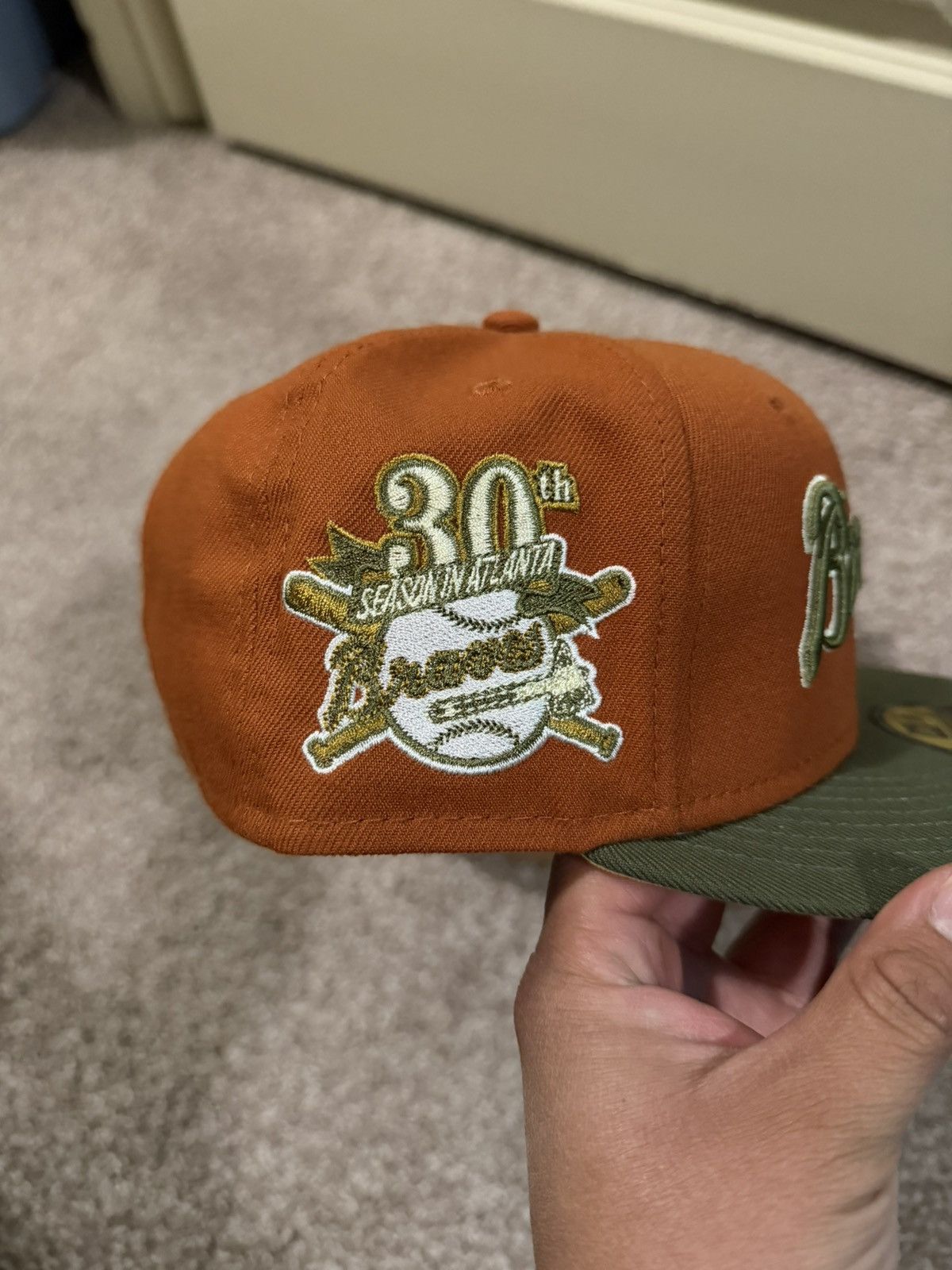 New Era 7 1/4 New Era Atlanta Braves 30th Anniversary Fitted Size ONE SIZE - 3 Thumbnail
