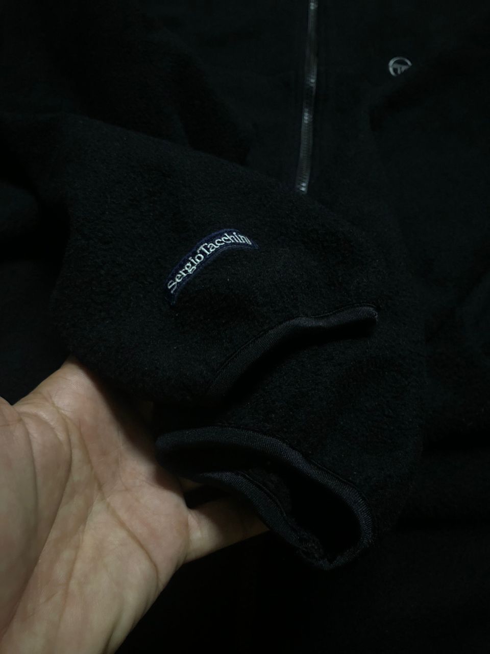 Sergio Tacchini Vintage Sergio Tacchini Zipper Fleece Jacket Size US L / EU 52-54 / 3 - 6 Thumbnail