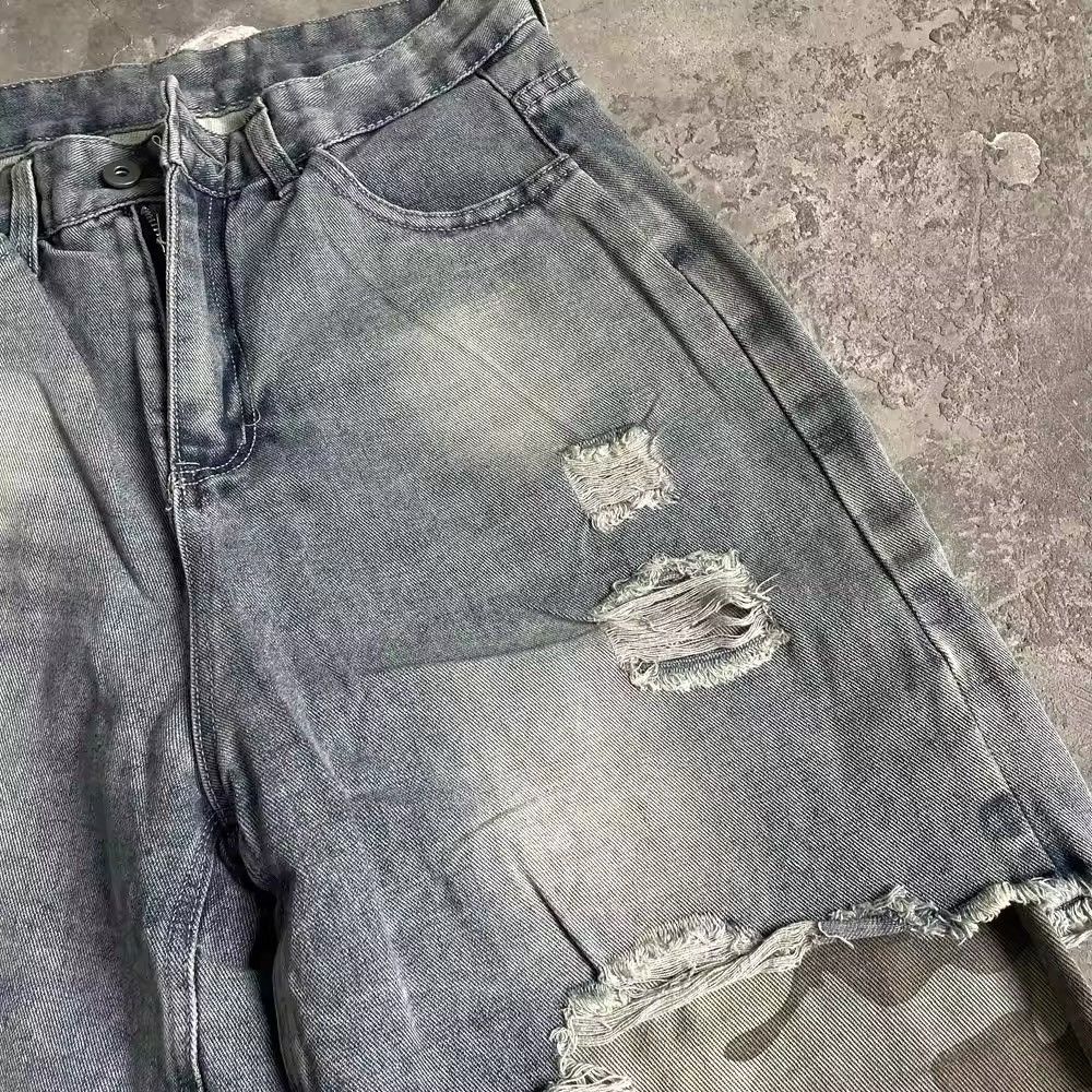 Japanese Brand × Jean Streetwear Fake Two Pieces Camouflage Jeans Size US 26 / EU 42 - 7 Thumbnail