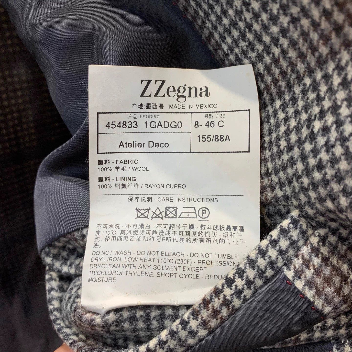 Z Zegna Zzegna Old Money Casual Blazer 39S 82B 72L Size 46S - 7 Thumbnail