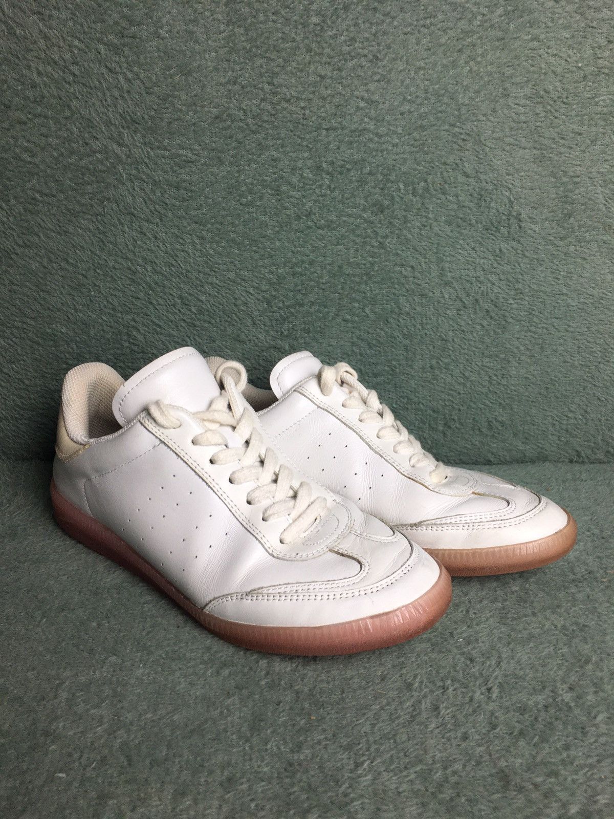 Isabel Marant ISABEL MARANT Bryce Leather White Sneakers EU 36 Size US 6 / IT 36 - 5 Thumbnail