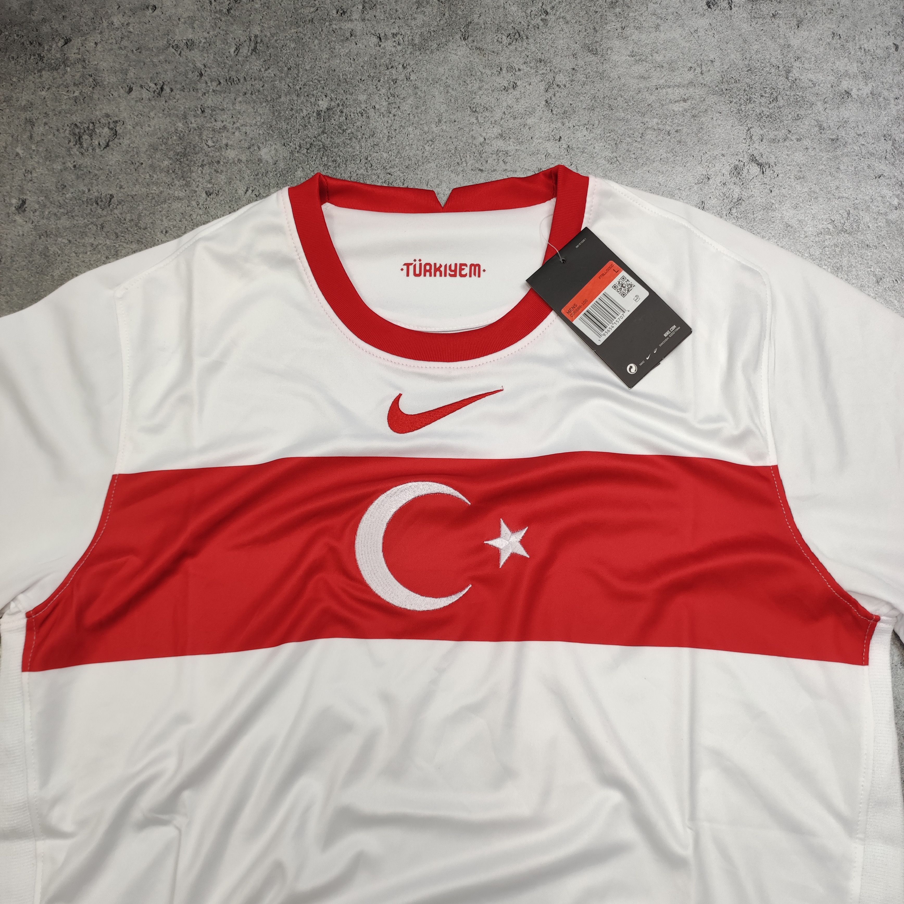 Nike RARE Nike x Football Soccer Turkey National Team Jersey Size US L / EU 52-54 / 3 - 4 Thumbnail
