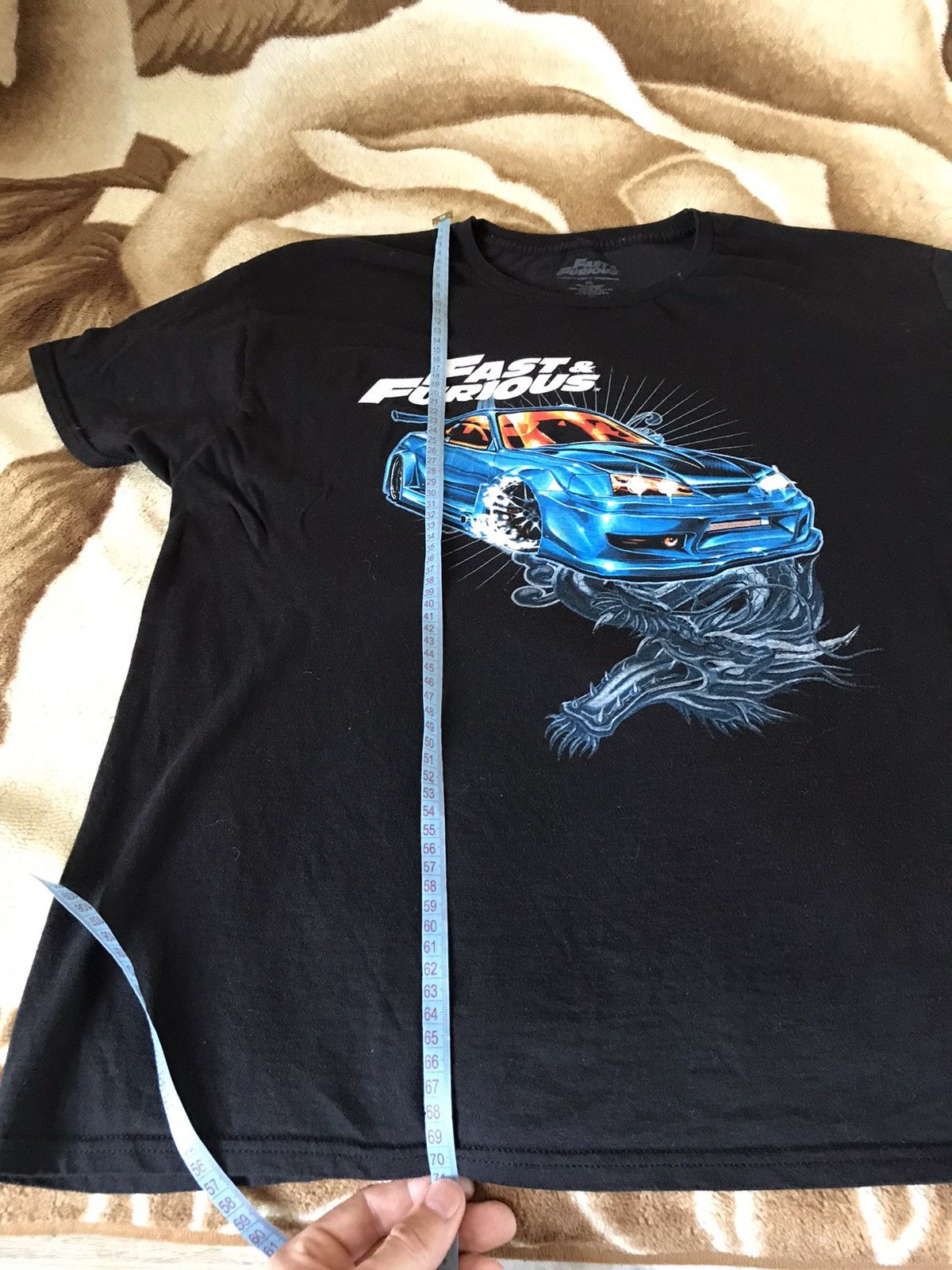 Japanese Brand 🔥 Vintage Fast and Furious Nissan GTR Japan Dragon T Shirt Size US XL / EU 56 / 4 - 6 Thumbnail