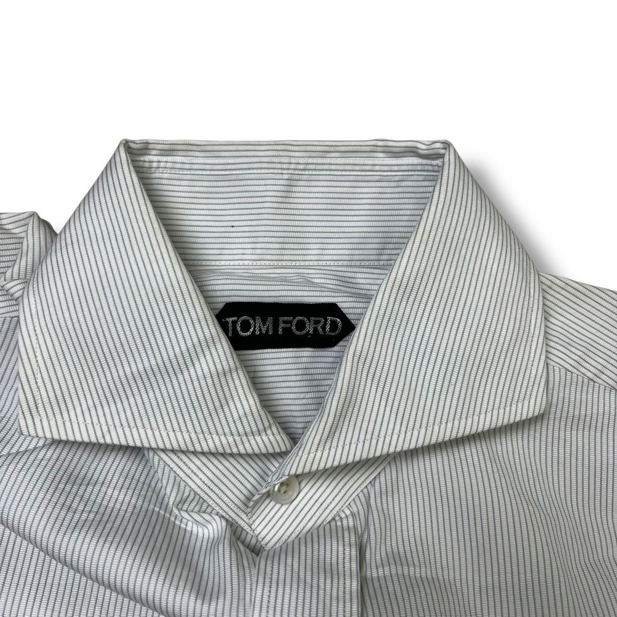 Tom Ford Tom ford gucci striped long sleeve button ups shirt Size US XS / EU 42 / 0 - 4 Thumbnail