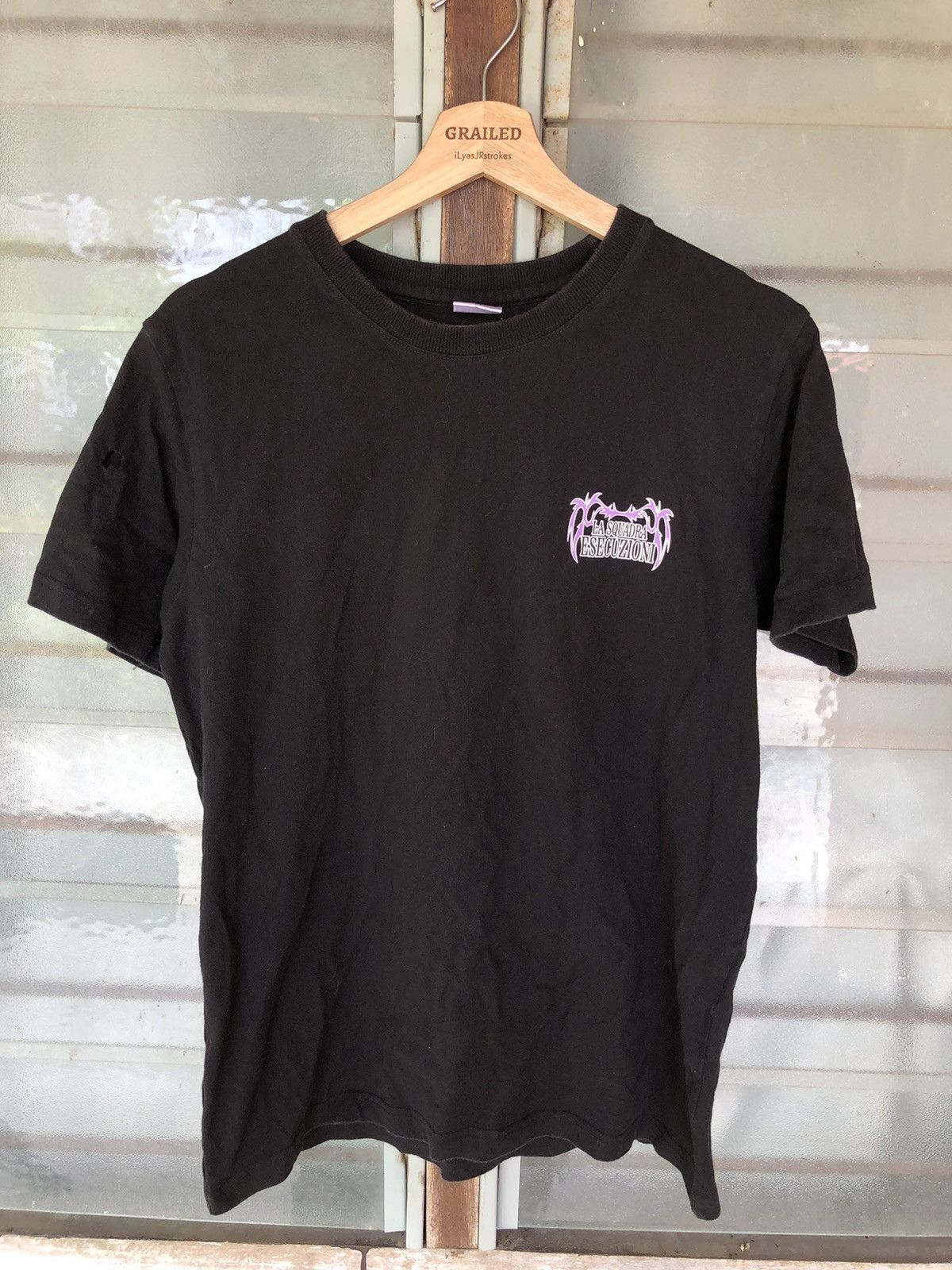 Japanese Brand JoJo’s Bizarre Vintage Anime La Squadra Esecuzioni Shirt Tee Size US M / EU 48-50 / 2 - 2 Thumbnail
