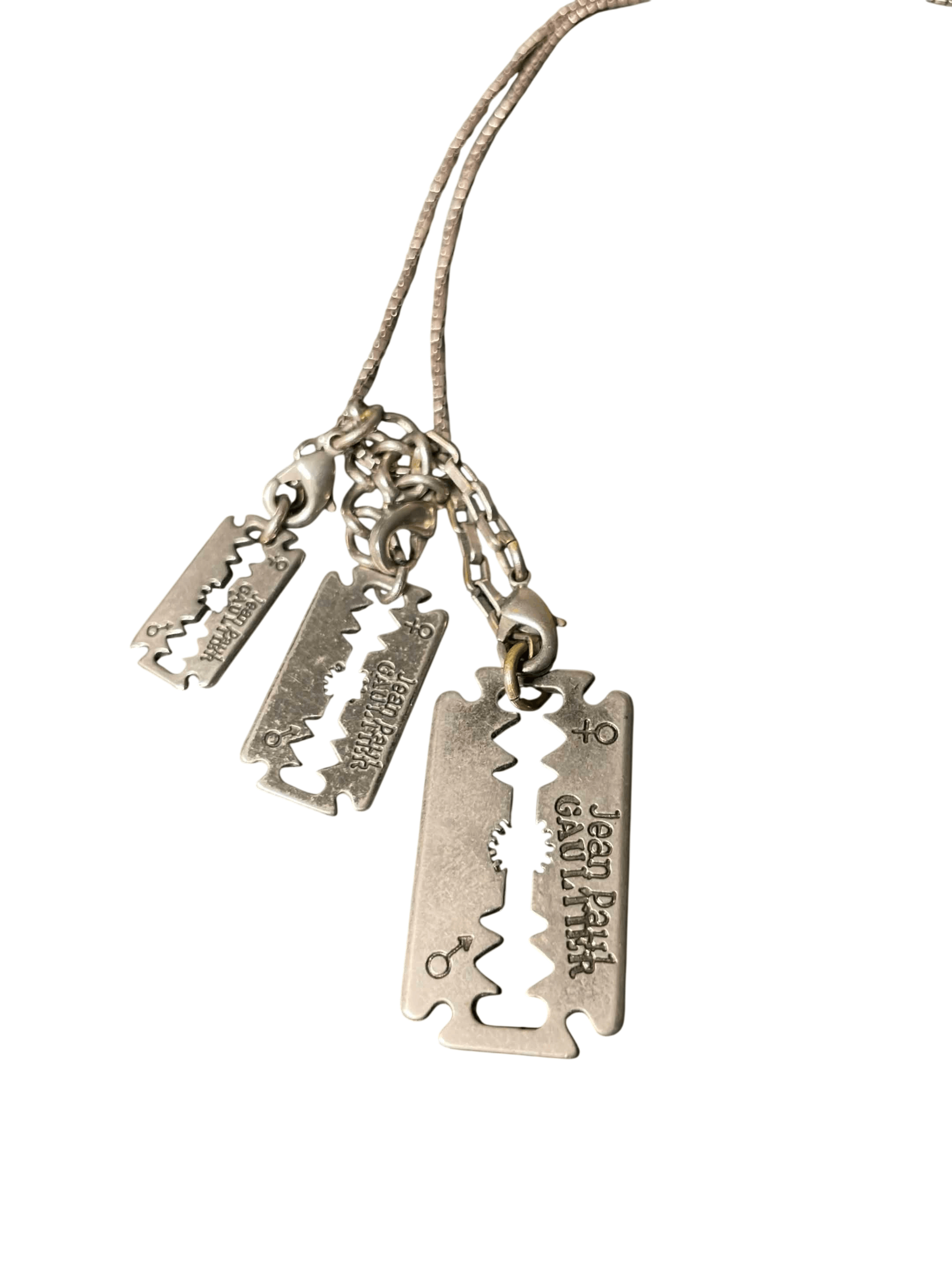 Jean Paul Gaultier Razor Blade Necklace | Grailed