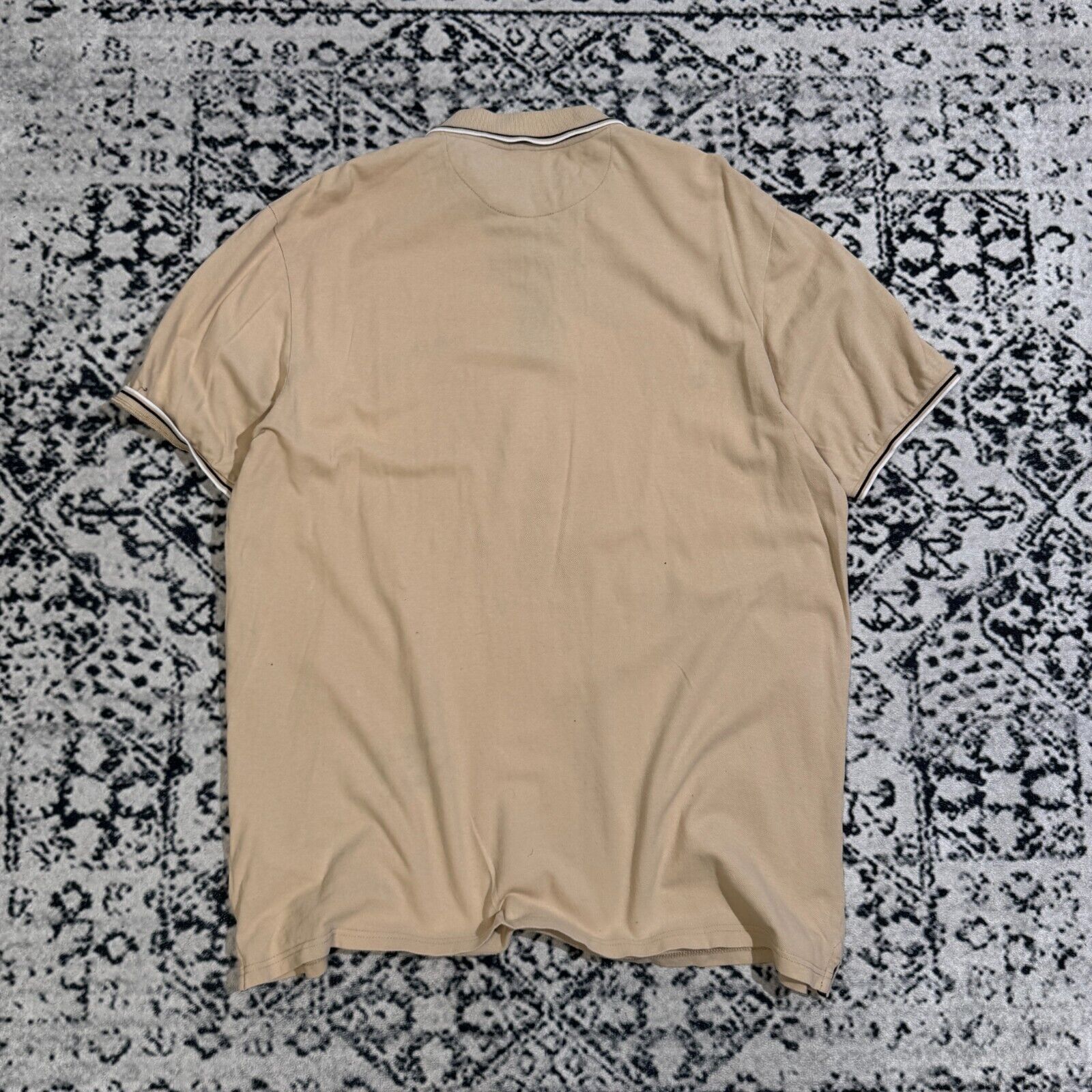 Champion × Vintage Vintage Champion Unisex Beige Cotton Polo Shirt Size XXL Size US XXL / EU 58 / 5 - 11 Thumbnail