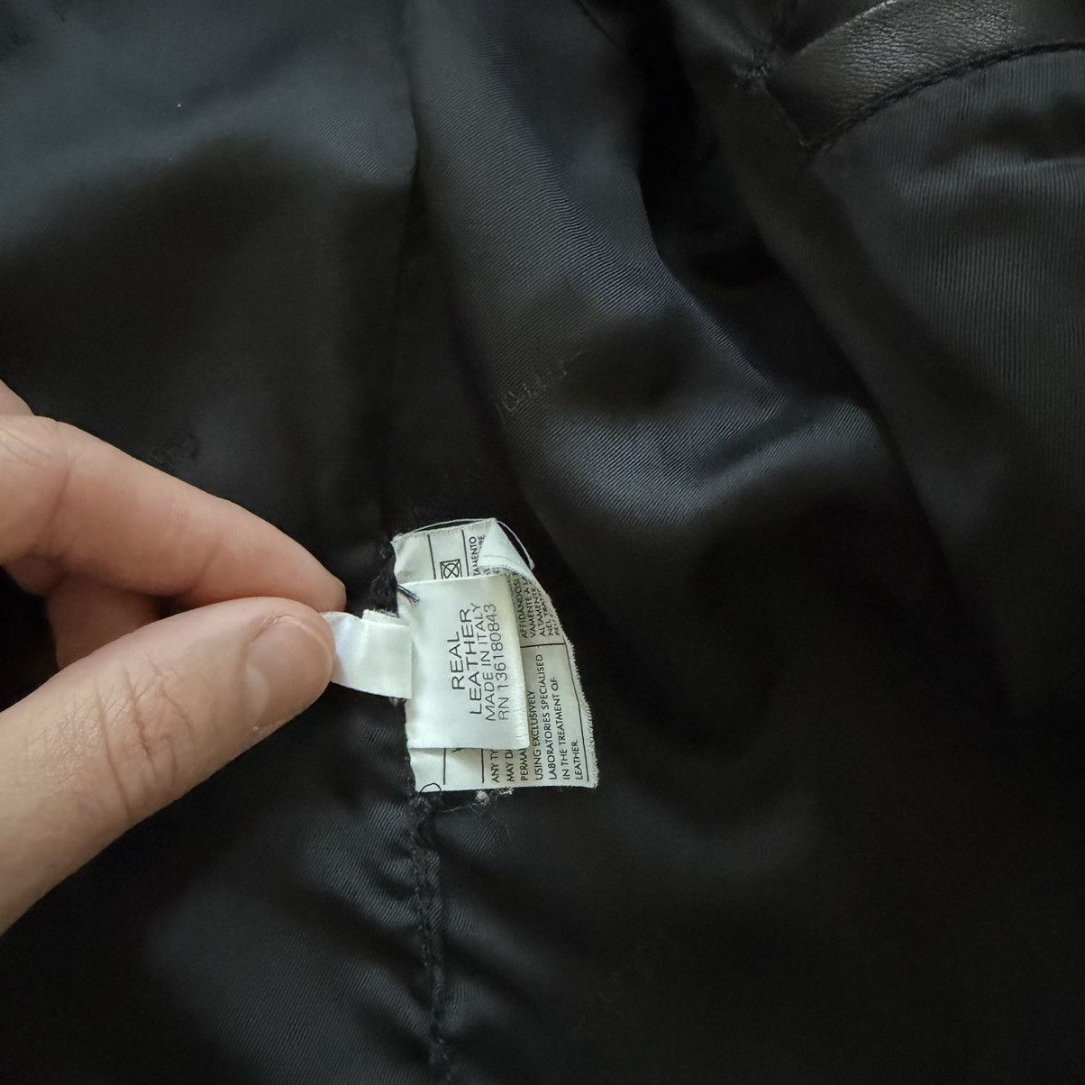 Salvatore Ferragamo Salvatore Ferragamo Leather Blazer Size 52R - 4 Thumbnail