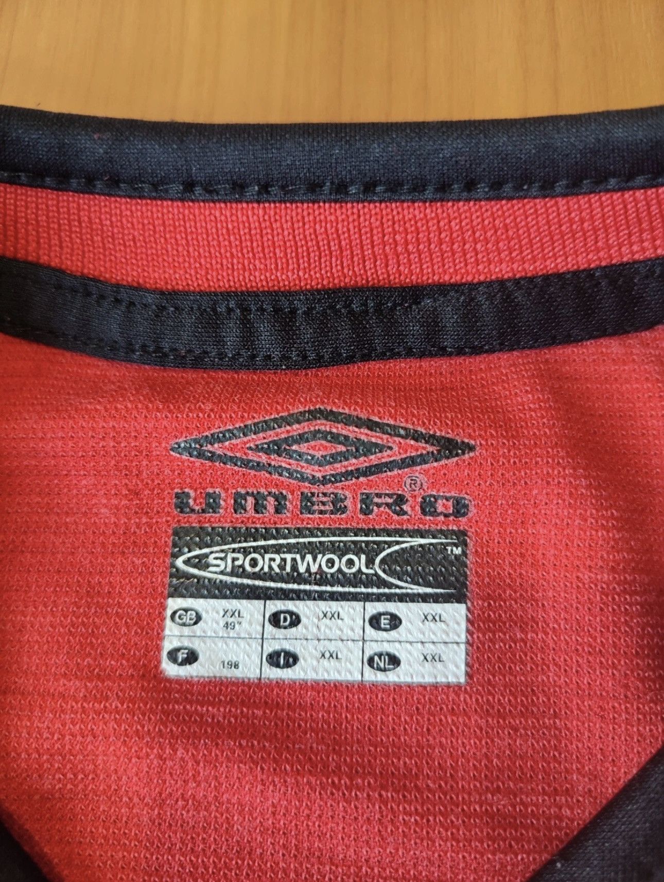 Umbro Retro Manchester United 00/02 Football Home Shirt (Umbro) Size US XXL / EU 58 / 5 - 2 Thumbnail