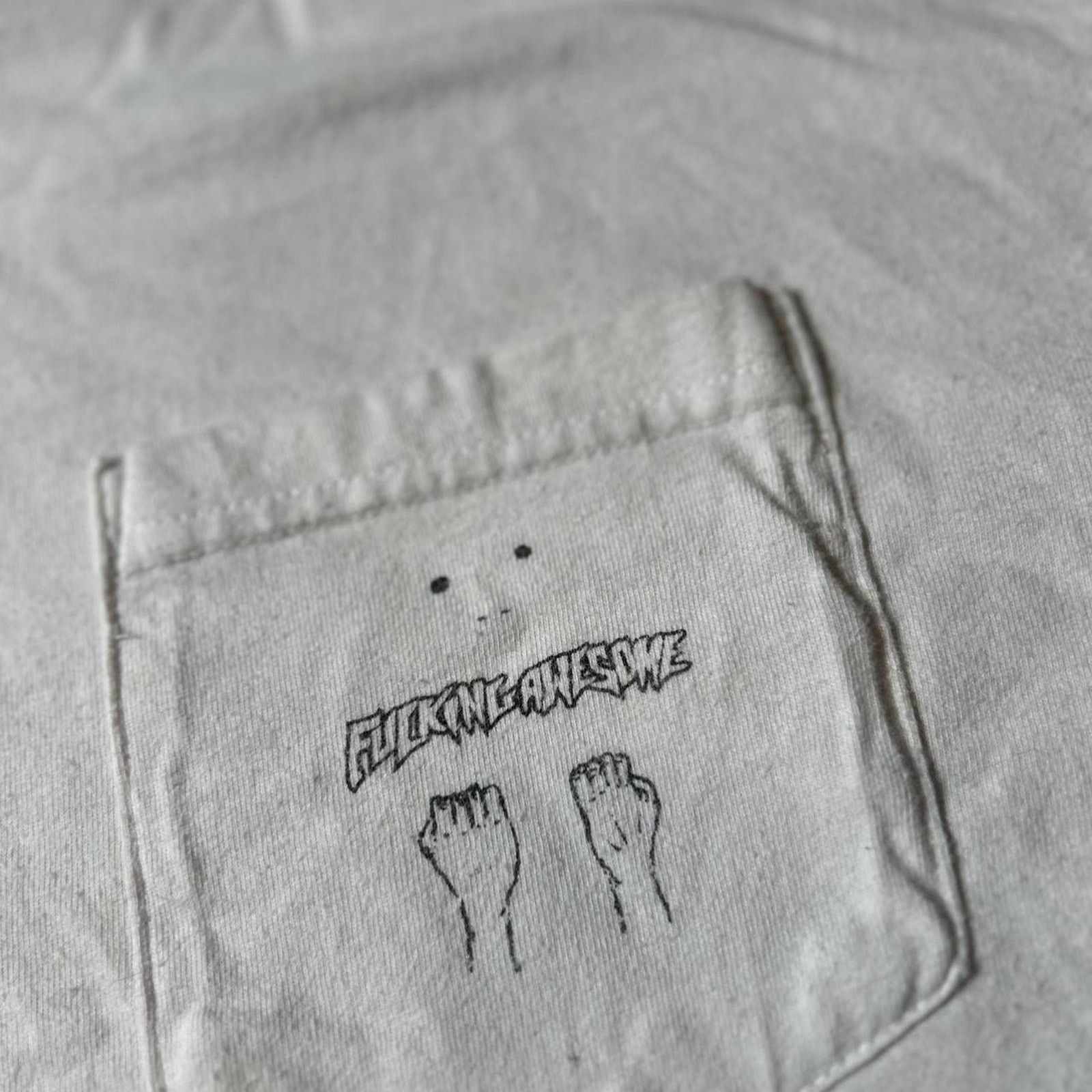 Fucking Awesome Hockey fucking awesome skateboards tee Size US L / EU 52-54 / 3 - 4 Thumbnail