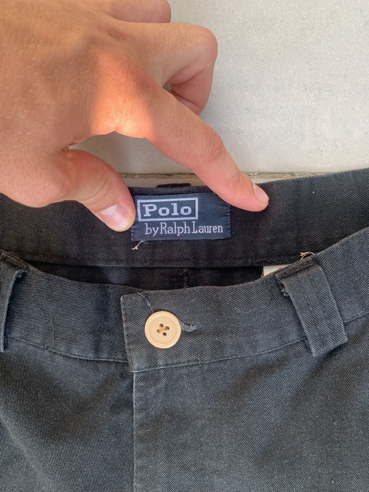 Ralph Lauren Vintage Retro Y2K Workwear Cargo Ralph Lauren Shorts Size US 34 / EU 50 - 5 Thumbnail