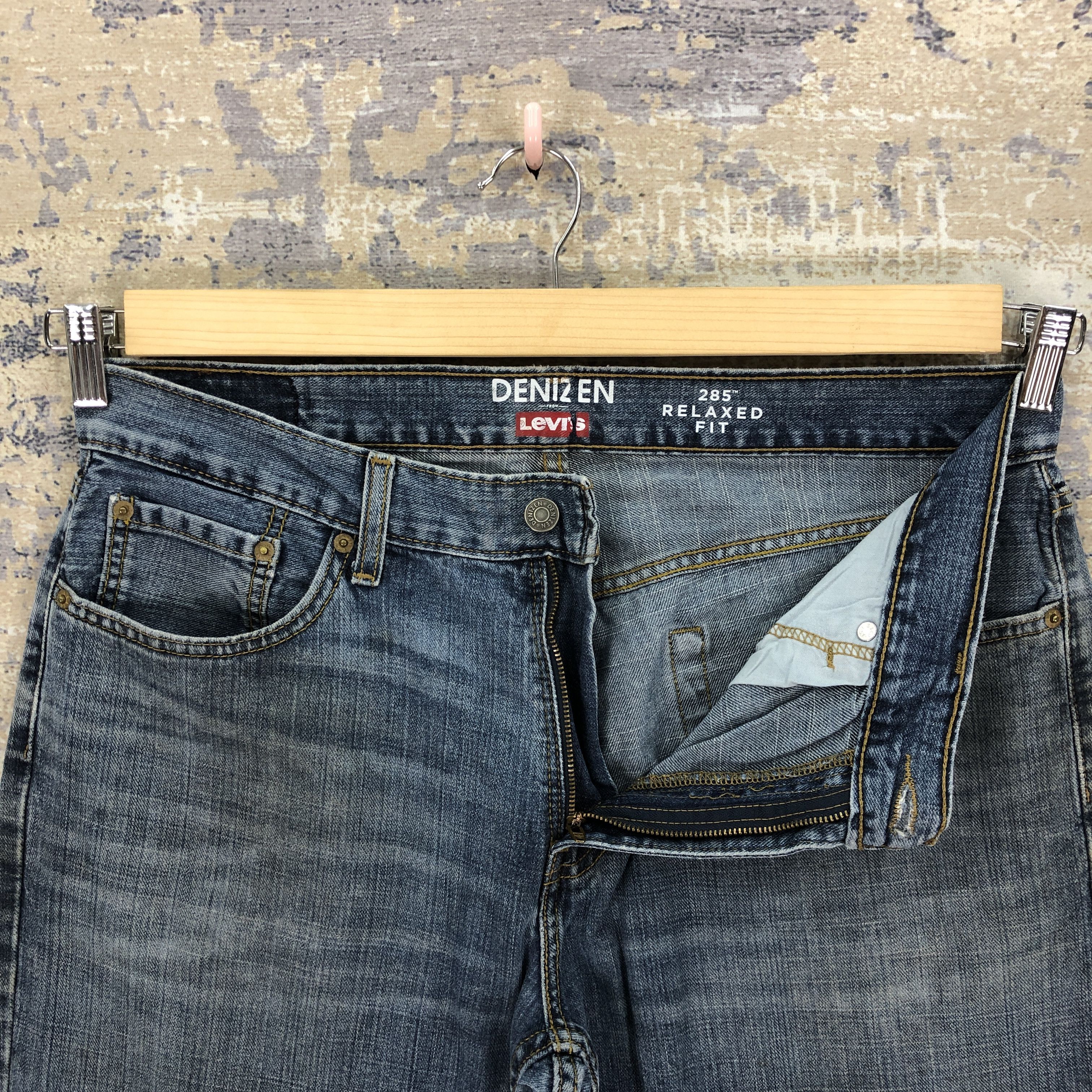 Levi's Vintage Y2K Levis Denizen Jeans Levi's Relaxed Fit Denim Size US 34 / EU 50 - 5 Thumbnail