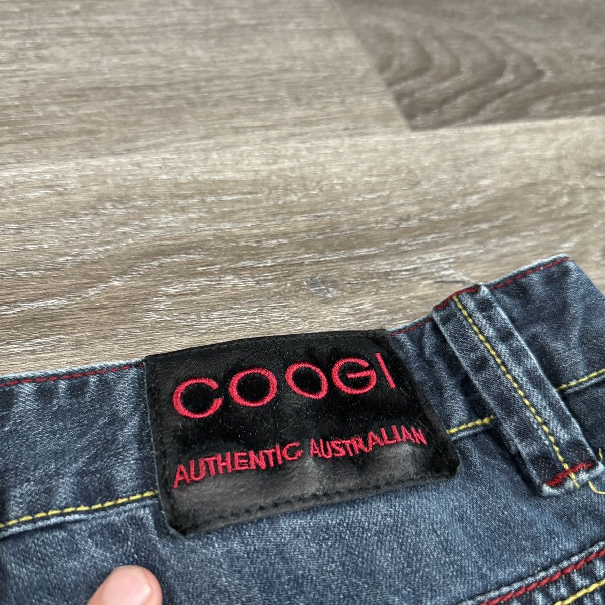 Coogi × JNCO × Vintage Crazy vintage Y2K Coogi baggy wide leg embroidered jeans rar Size US 42 / EU 58 - 4 Thumbnail