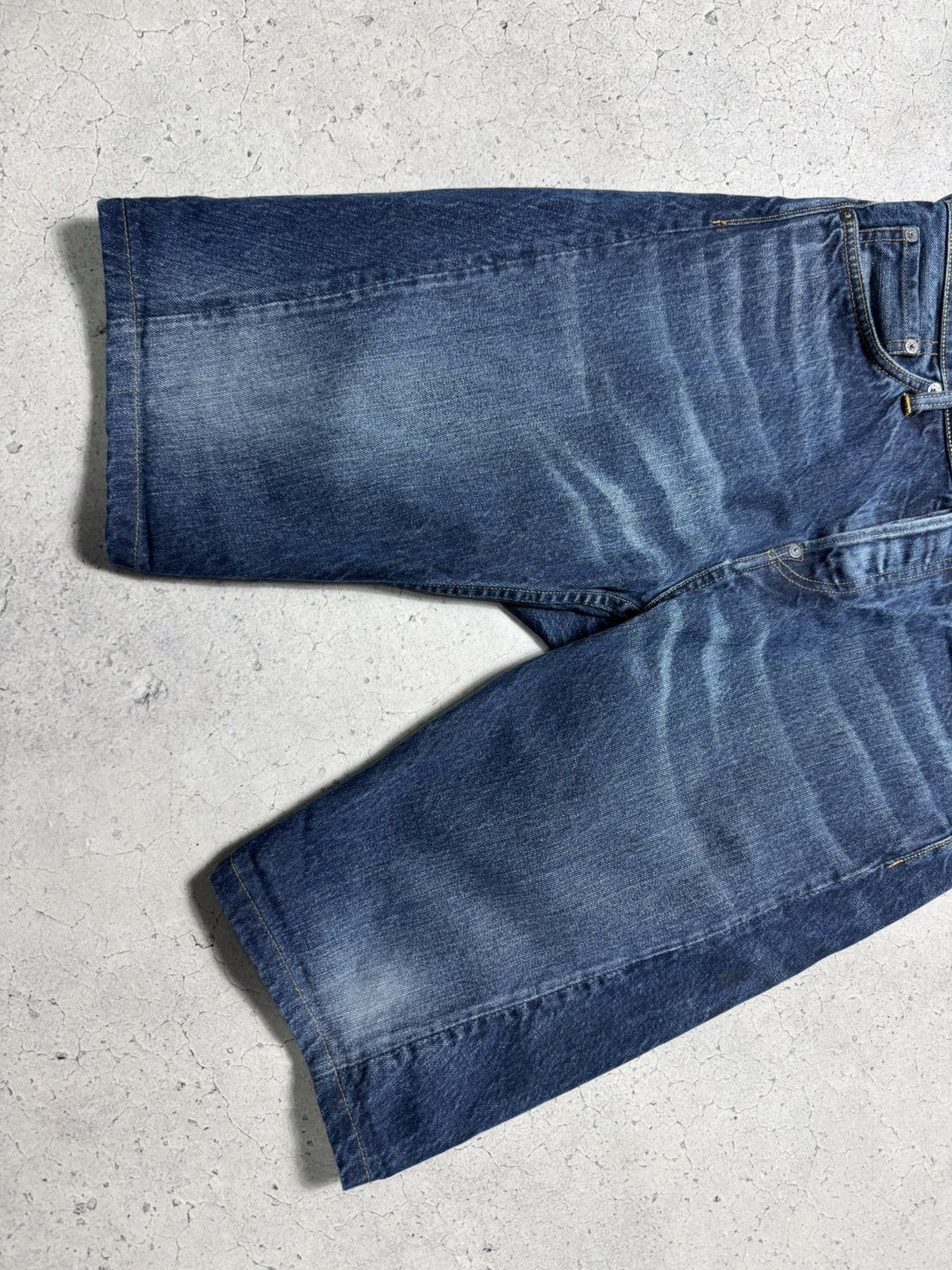 Evisu Evisu Denim Shorts Jeans Big Logo Size S Casual Size US 30 / EU 46 - 3 Thumbnail