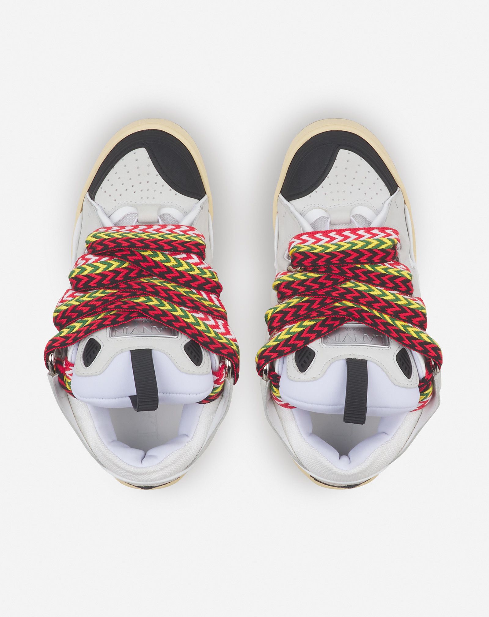 Lanvin o1s22i1n1024 Curb Sneakers in Multicolor Size US 8 / IT 38 - 3 Thumbnail