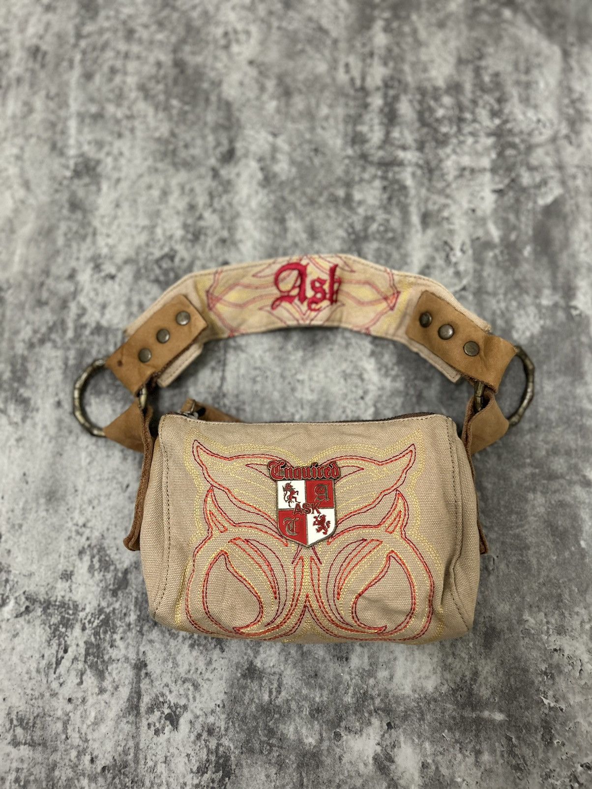 Hysteric Glamour Vintage Y2K Ask Enquired Mini Hand Bag Size ONE SIZE - 1 Thumbnail
