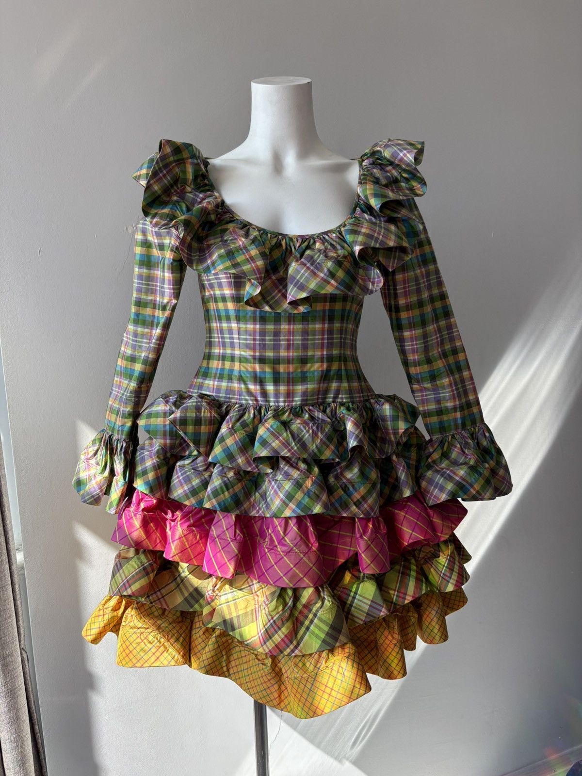 Oscar De La Renta 1992 Oscar de la Renta Caribbean dress Size M / US 6-8 / IT 42-44 - 6 Thumbnail