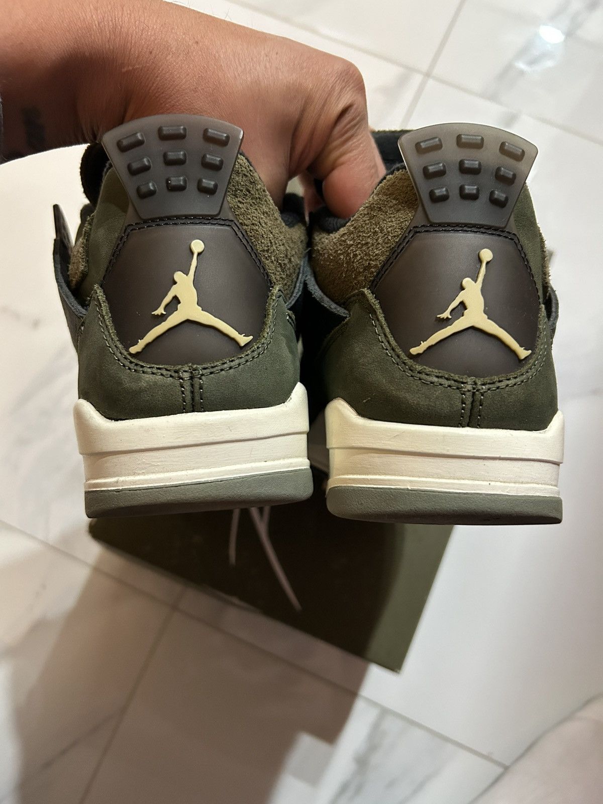 Jordan Brand Air Jordan 4 Craft Olive Size US 8.5 / EU 41-42 - 6 Thumbnail