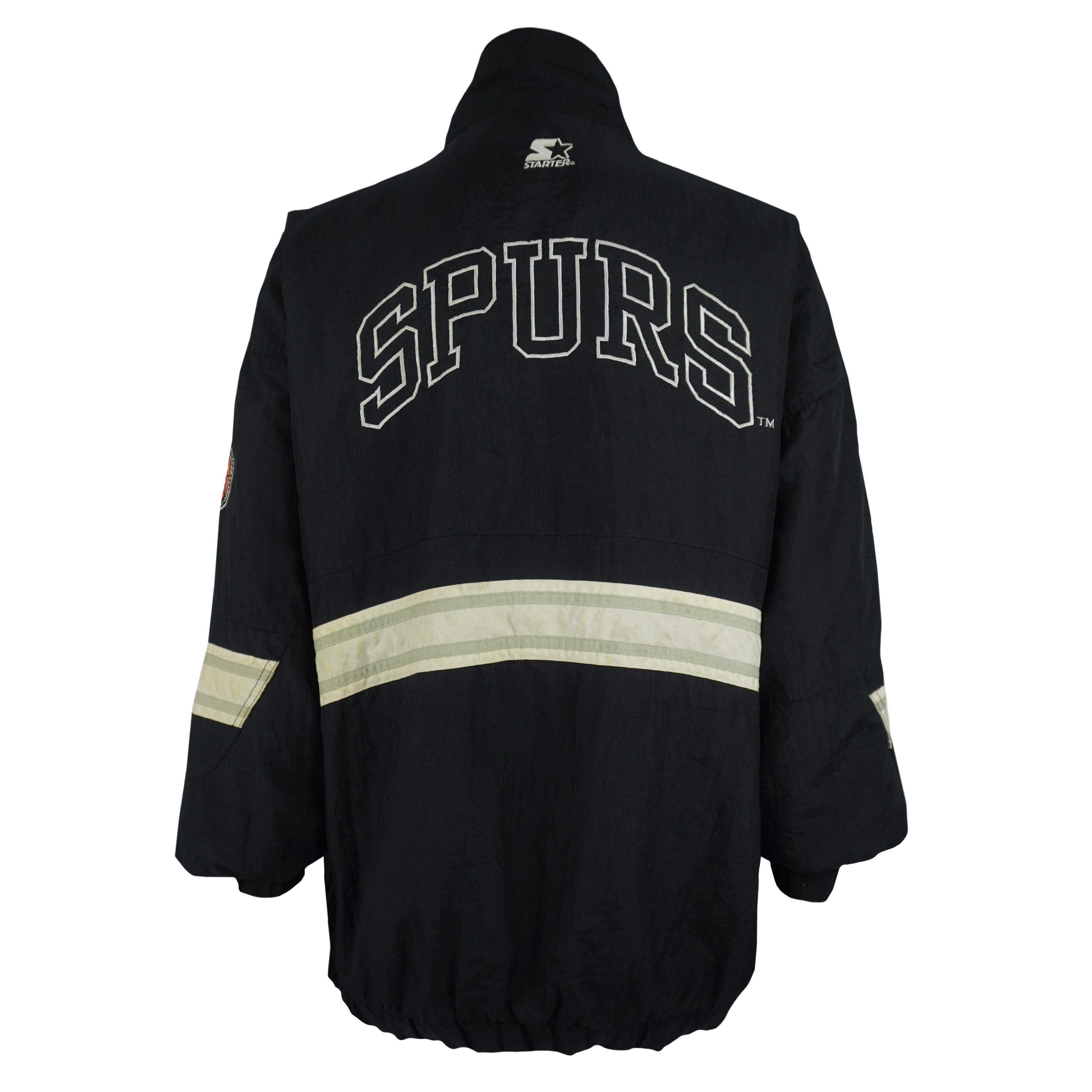 Starter NBA - San Antonio Spurs Pullover Jacket 1990s Size US XXL / EU 58 / 5 - 1 Thumbnail