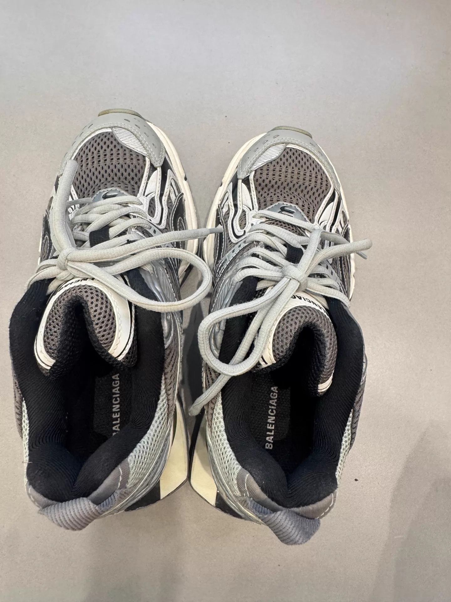 Balenciaga Balenciaga x-pander Spring Gray Dad Shoe 35 Size US 4.5 / IT 34.5 - 3 Thumbnail