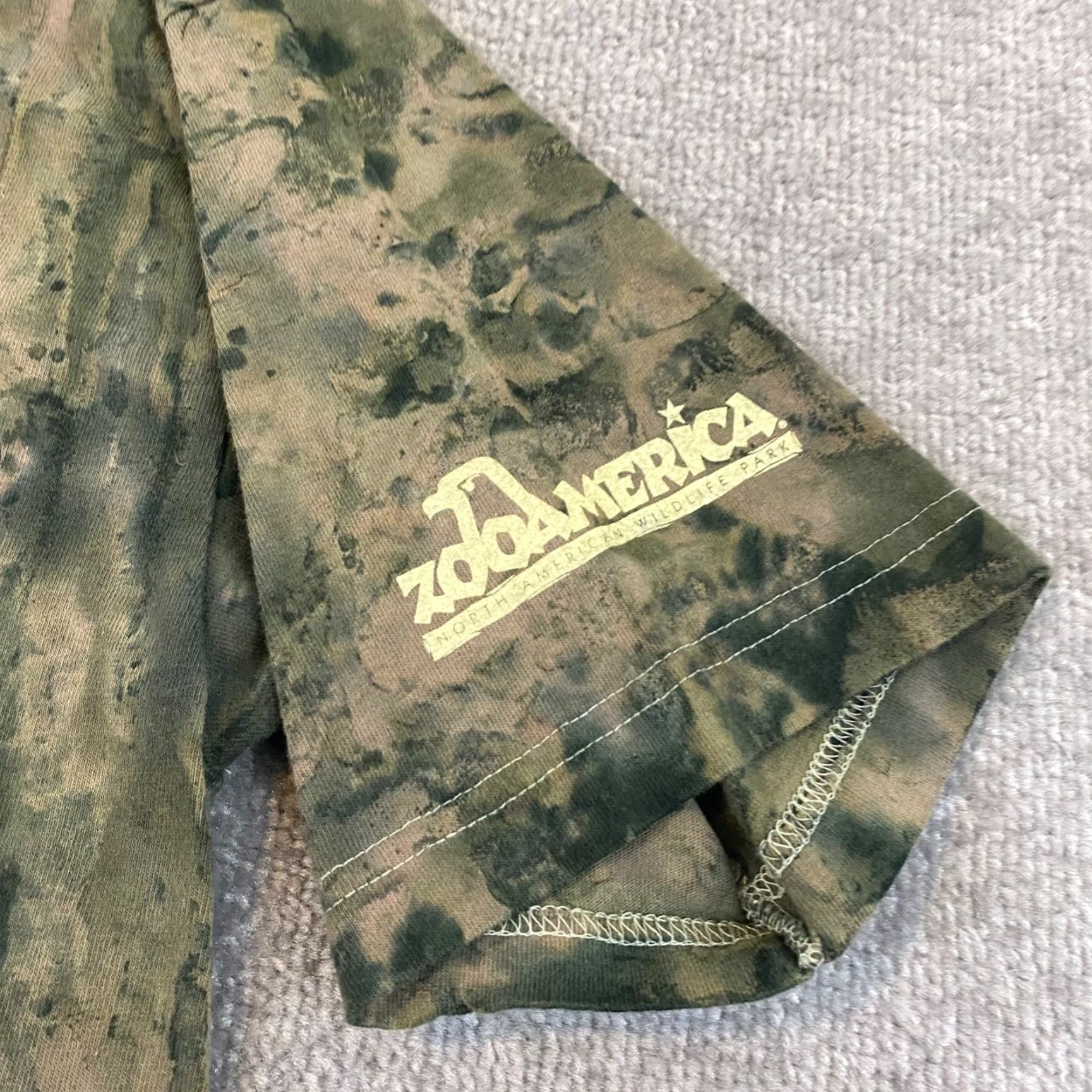 Habitat Habitat Shirt Mens Large Green Deer Graphic Tee Outdoor Hunting Size US L / EU 52-54 / 3 - 3 Thumbnail