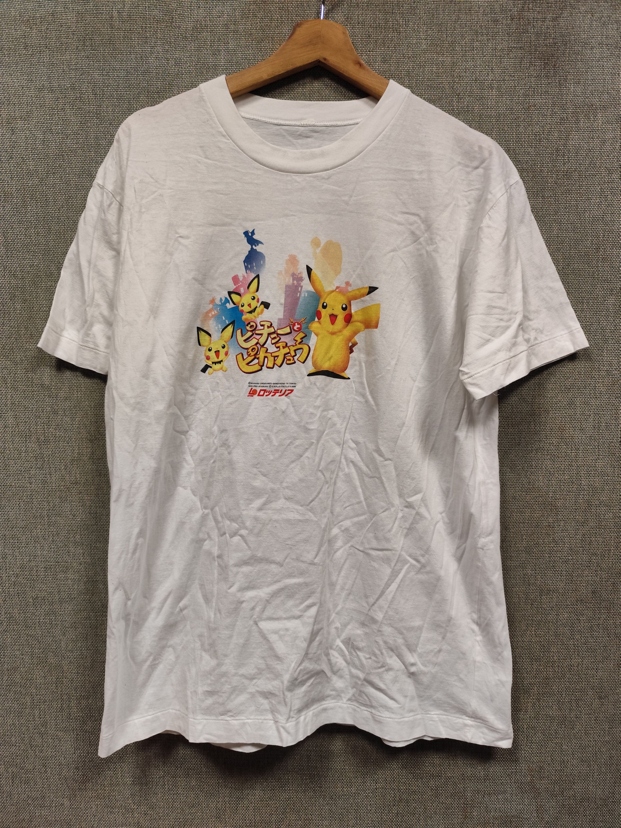 Pokemon Vintage t shirt nintendo pokemon Size US M / EU 48-50 / 2 - 1 Thumbnail