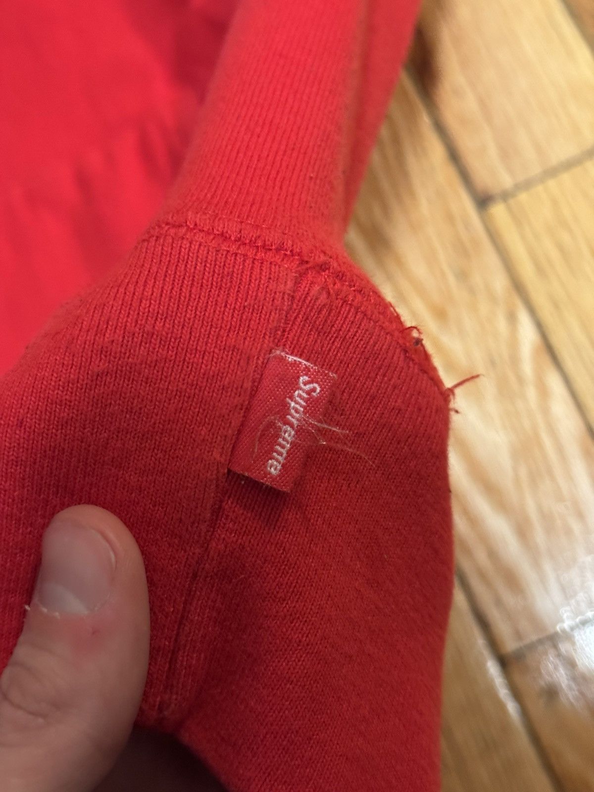 Supreme Supreme FW16 Red Rose hooded sweatshirt Size US L / EU 52-54 / 3 - 3 Thumbnail
