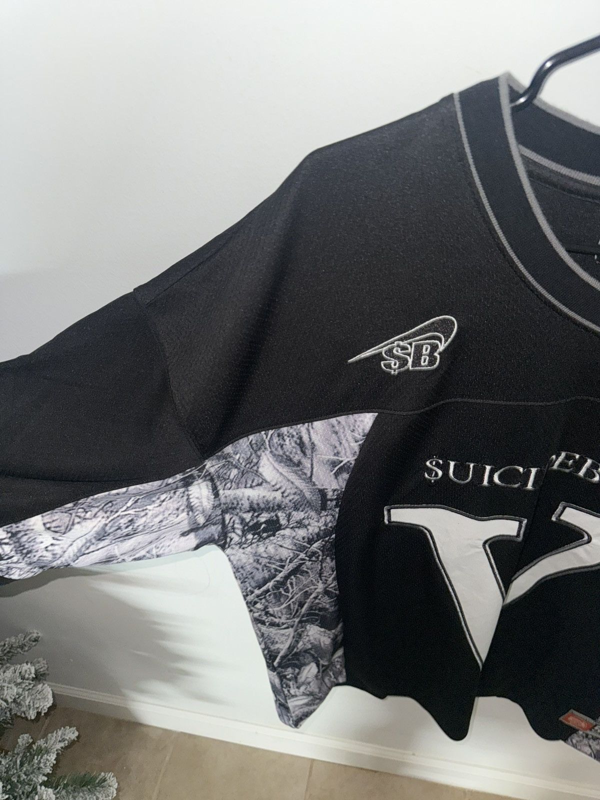 Fuck The Population × G59 Records G59 "5" FOOTBALL JERSEY (BLACK) Size US XL / EU 56 / 4 - 4 Thumbnail