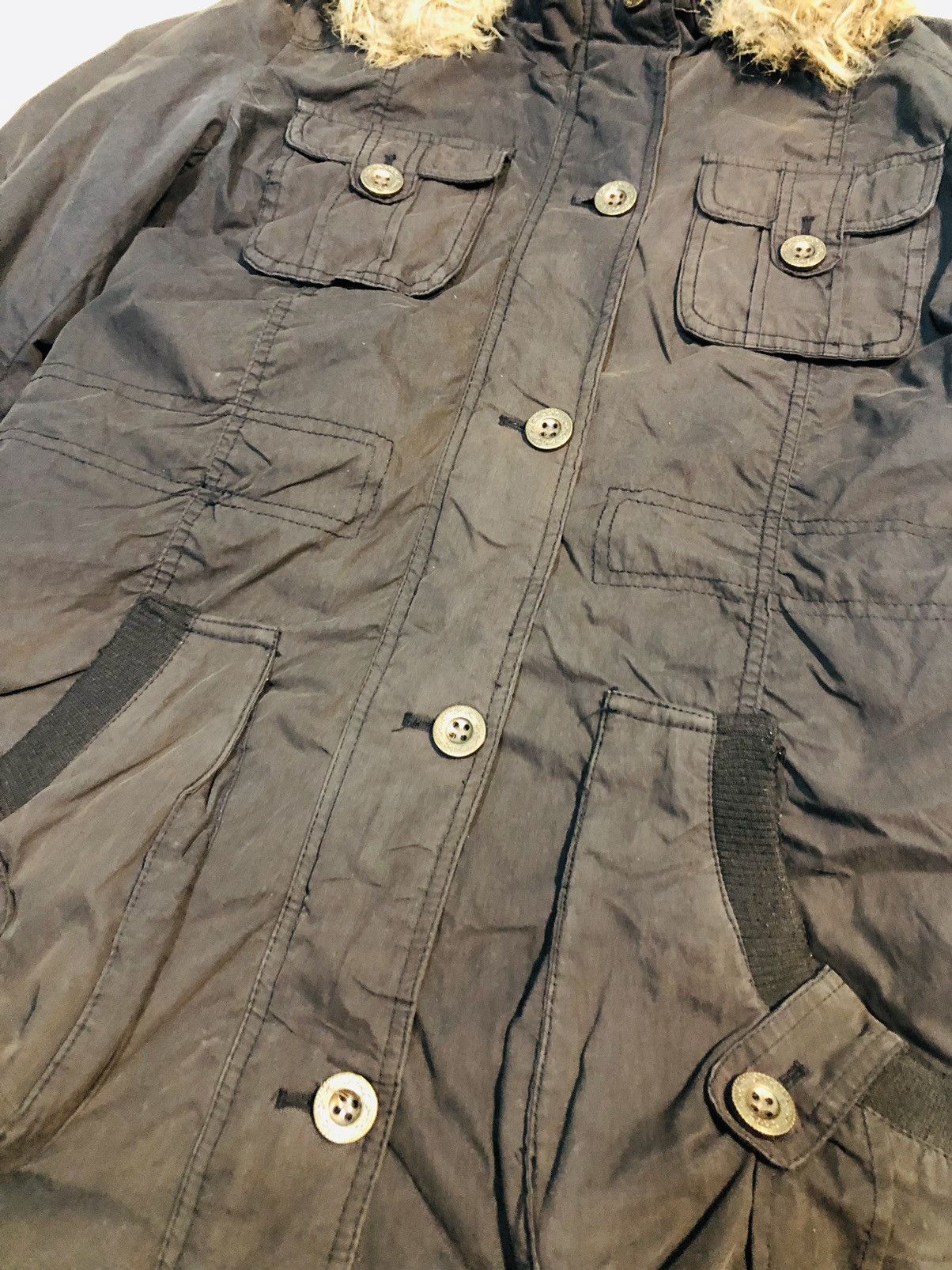 Japanese Brand Long Jacket Buttoned (13) Size US XL / EU 56 / 4 - 4 Thumbnail