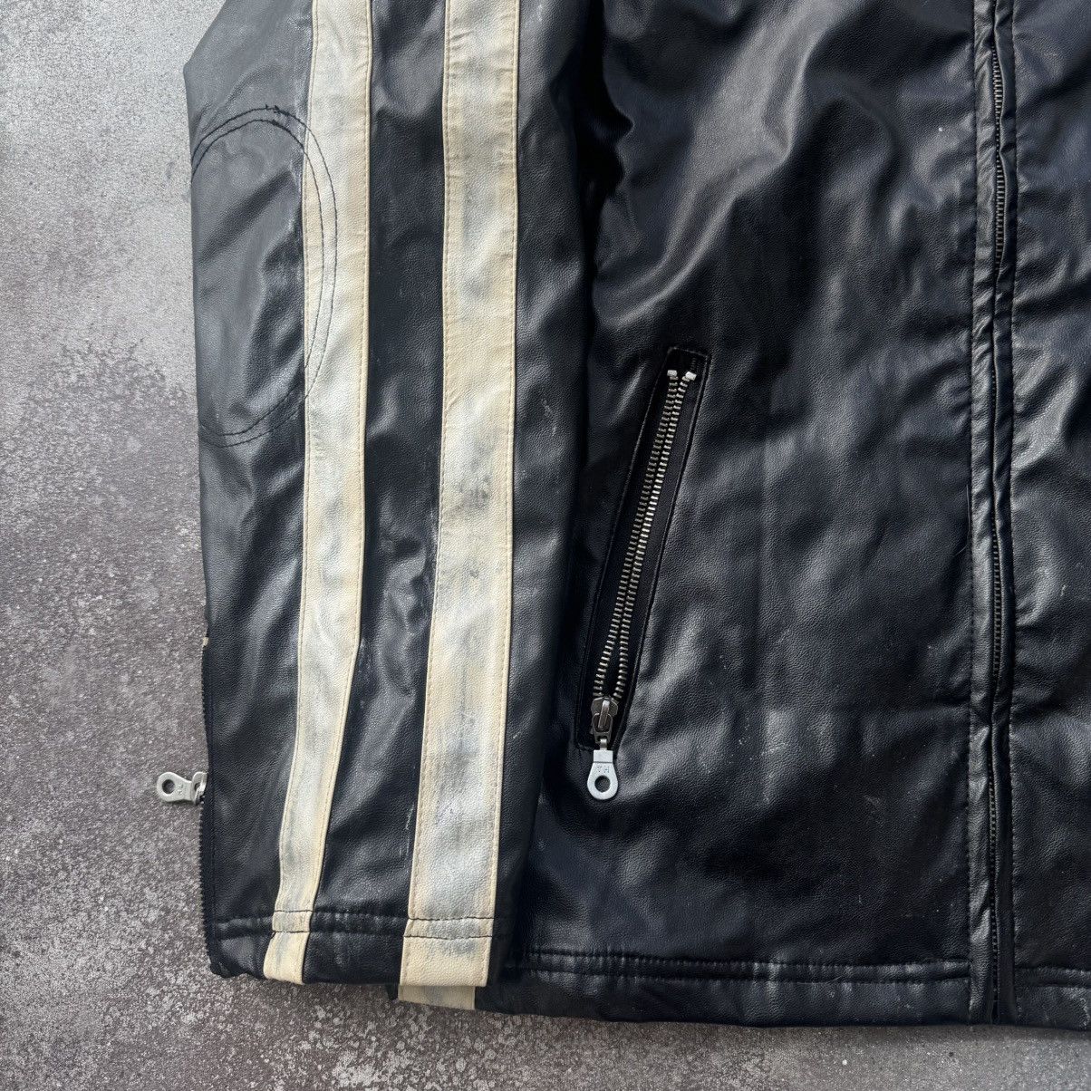 Hysteric Glamour Amazing Vintage Racing Faux Leather Moto Jacket Size US S / EU 44-46 / 1 - 7 Thumbnail