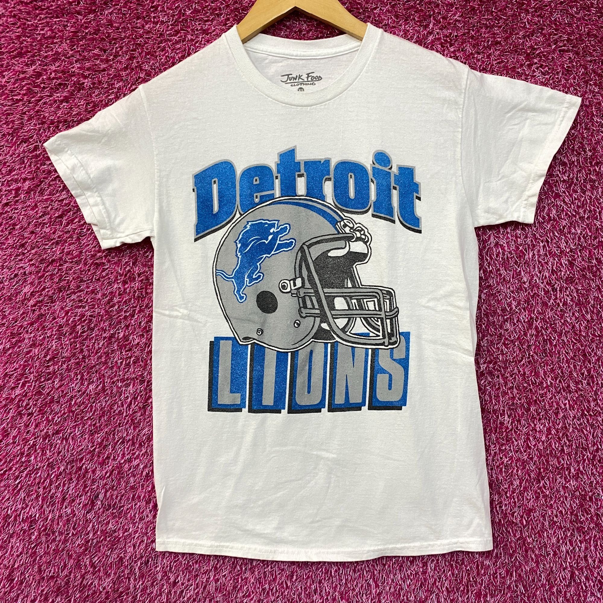 Junk Food Junk Food Clothing NFL Detroit Lions Throwback Helmet Logo T Size US XS / EU 42 / 0 - 1 Thumbnail
