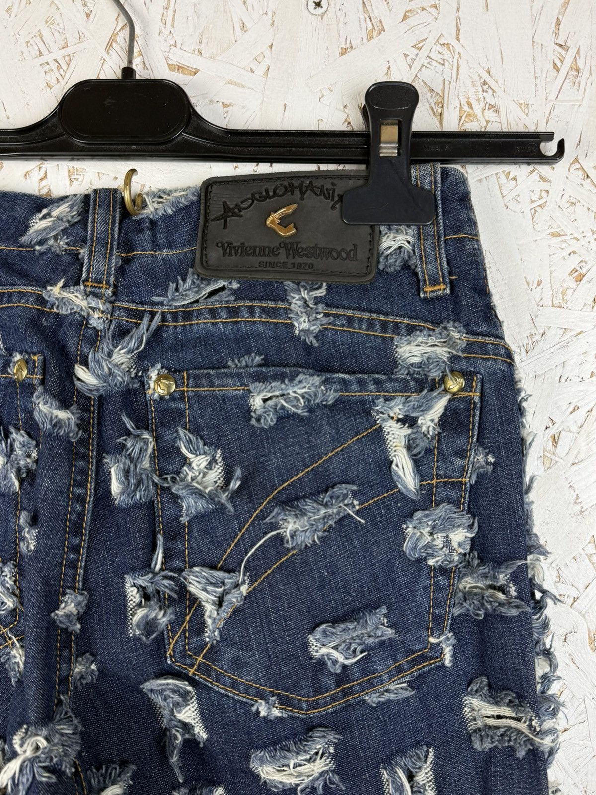 Vivienne Westwood Vivienne Westwood Cut, Slash, And Pull 1991 Archive Jeans 26 Size 26" / US 2 / IT 38 - 6 Thumbnail