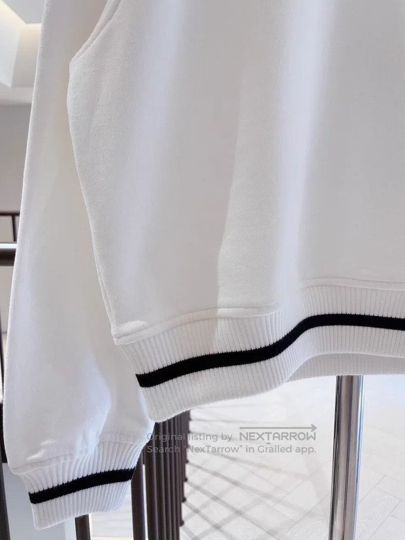 Brunello Cucinelli Brunello Cucinelli White tennis racket sweatshirt Size XS / US 0-2 / IT 36-38 - 4 Thumbnail