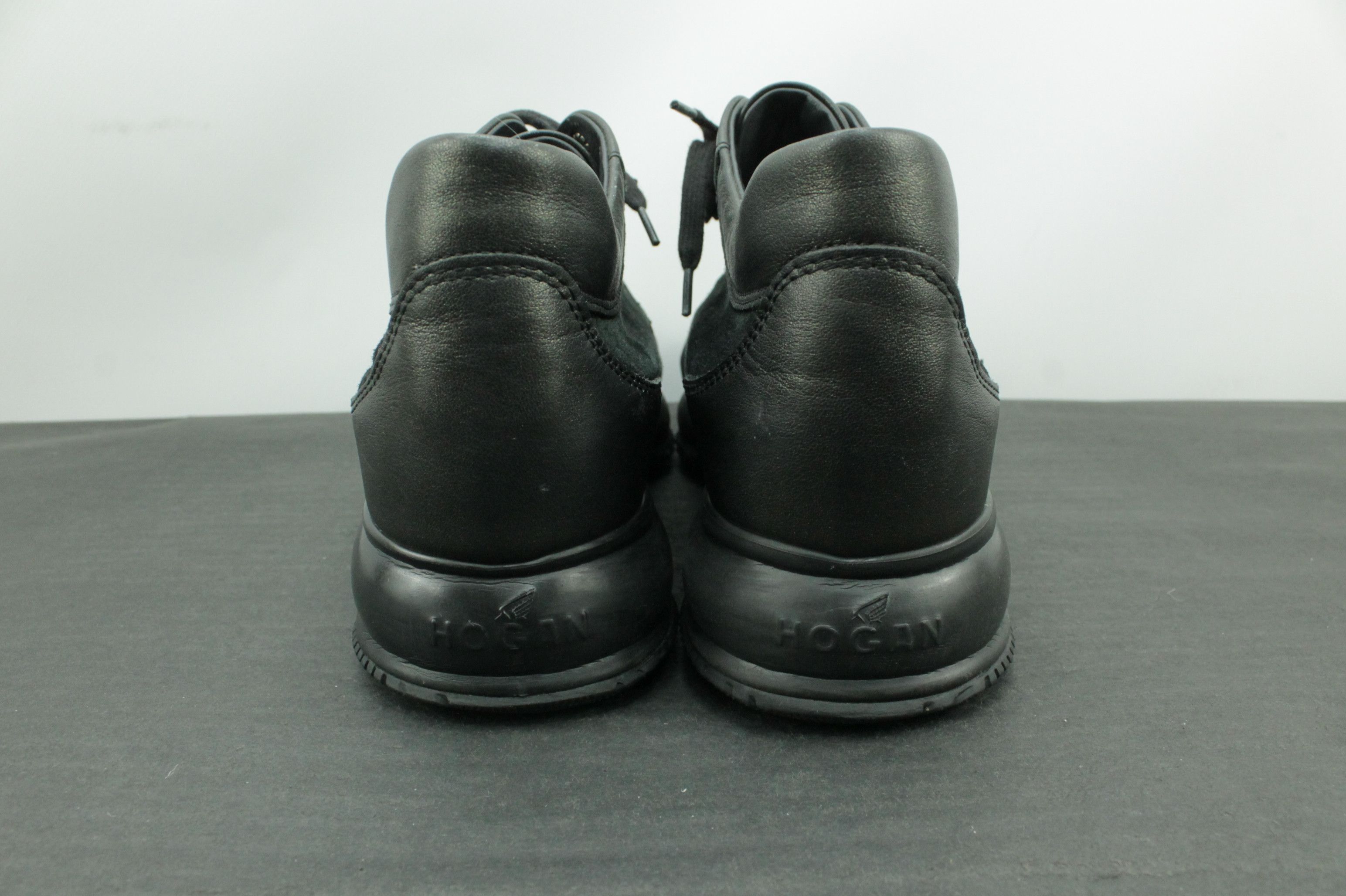 Hogan Hogan Interactive Black Leather Sneakers Shoes Women's Size US 11 / IT 41 - 7 Thumbnail