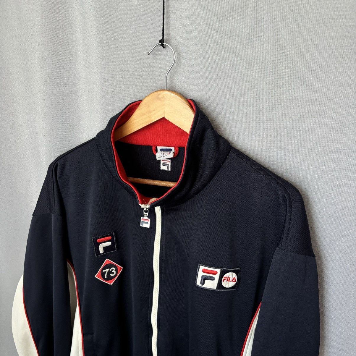 Fila Fila vintage rare zip xl streetwear Italy Size US XL / EU 56 / 4 - 2 Thumbnail