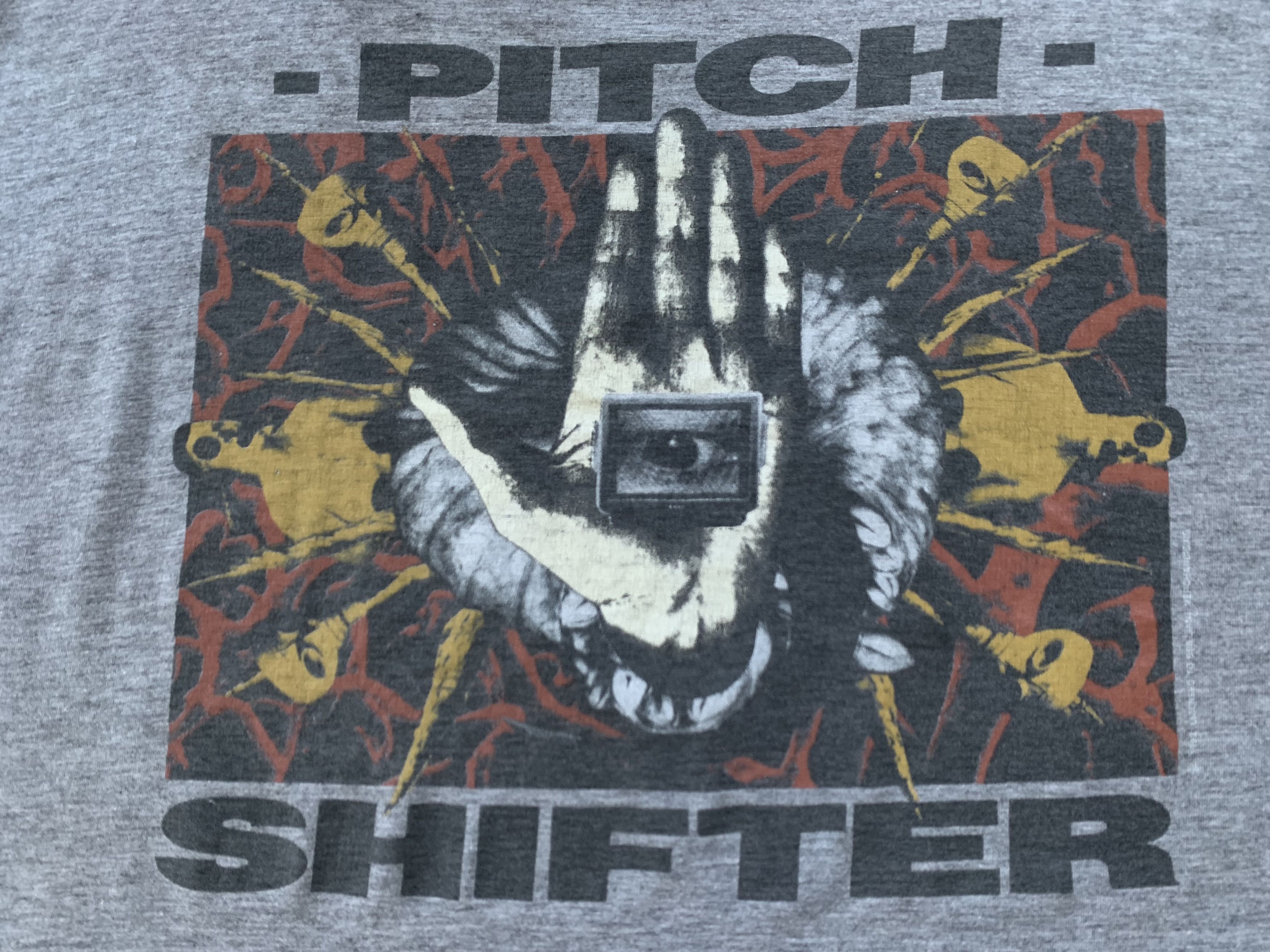 Band Tees × Vintage Pitch Shifter A Step Back To The Days Of Book Burning Size US XL / EU 56 / 4 - 6 Thumbnail