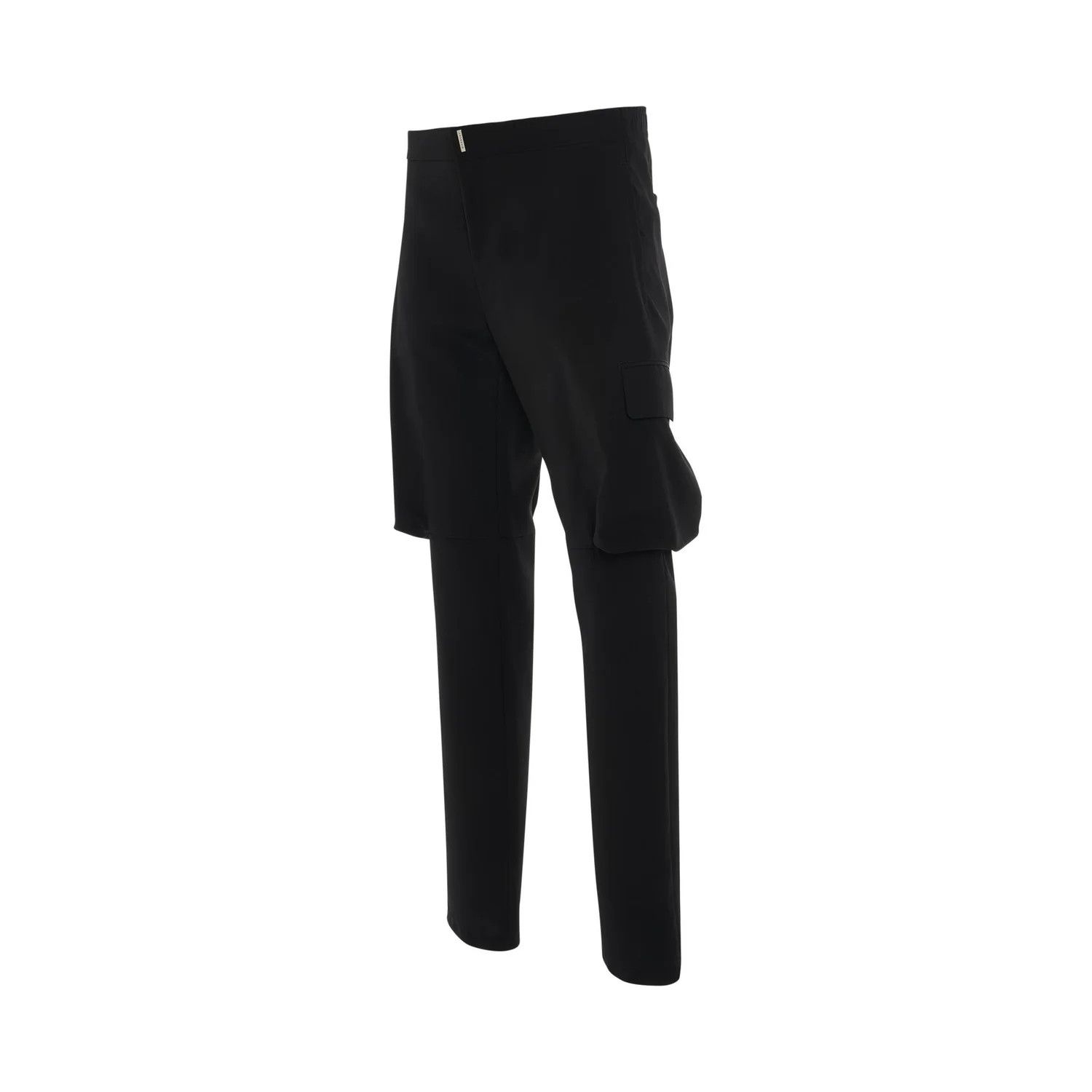 Givenchy o1mris0824 Cargo Pants in Black Size US 32 / EU 48 - 2 Thumbnail