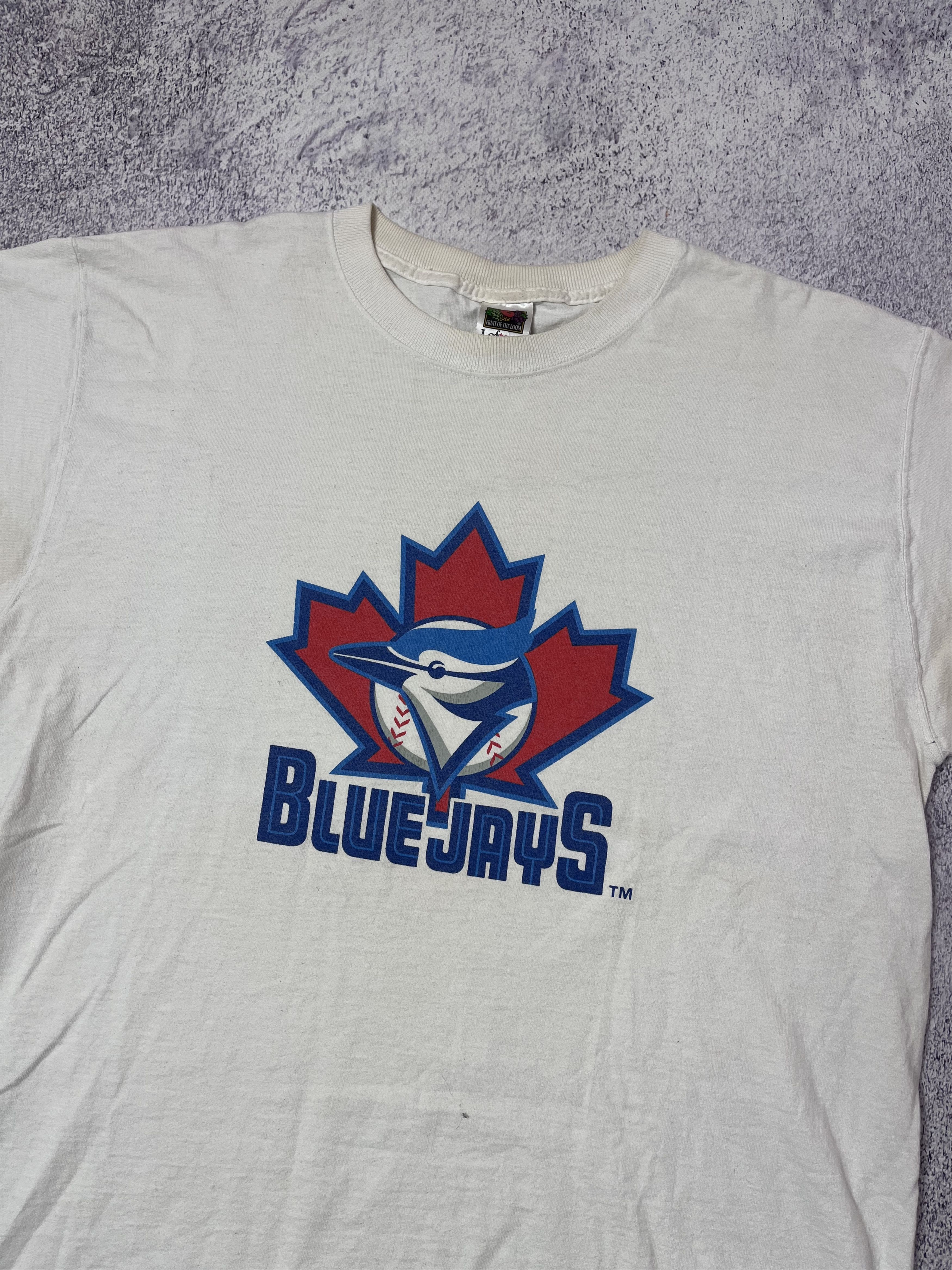 Japanese Brand × Vintage VINTAGE MEN’S T-SHIRT MERCH BLUE JAYS MADE 🇨🇦 SIZE XL Size US XL / EU 56 / 4 - 8 Thumbnail