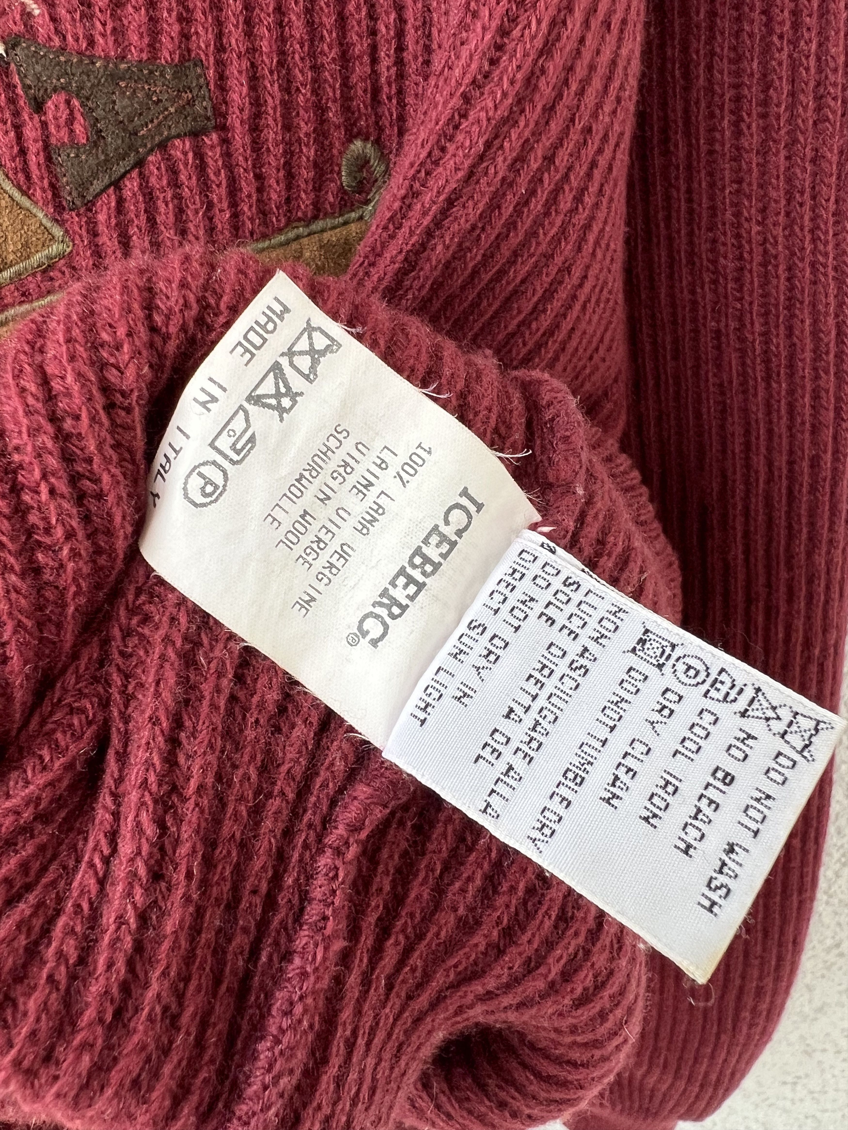 Iceberg Iceberg Sweater L Size US L / EU 52-54 / 3 - 4 Thumbnail