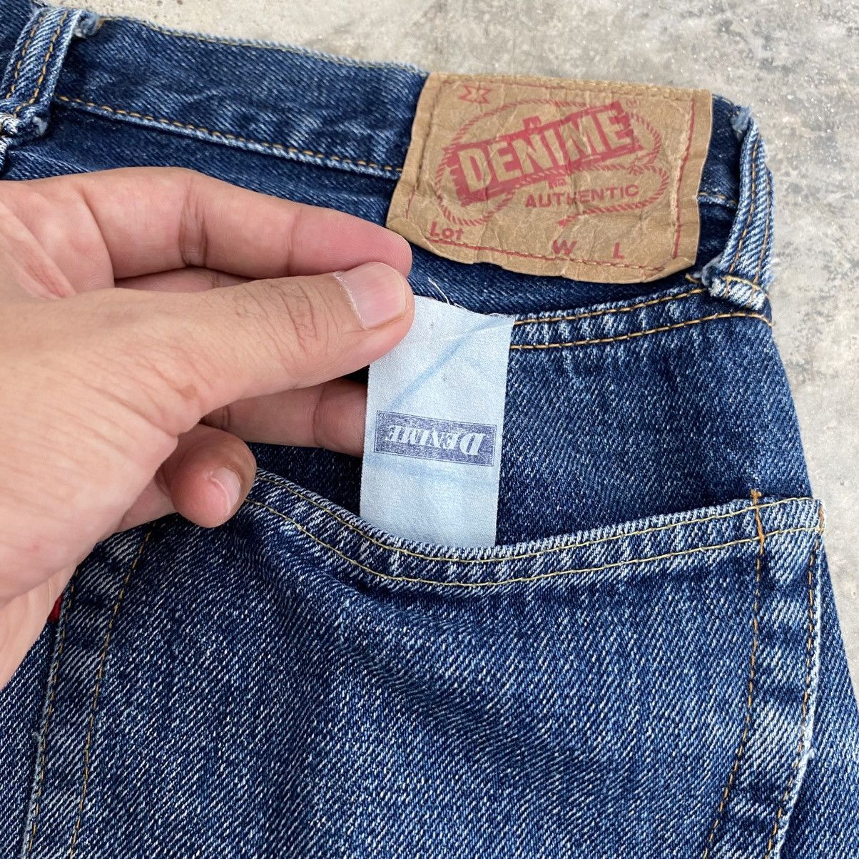 Denime Vintage 90’s Denime Japan Faded Blue Selvedge Jeans Size US 30 / EU 46 - 16 Thumbnail