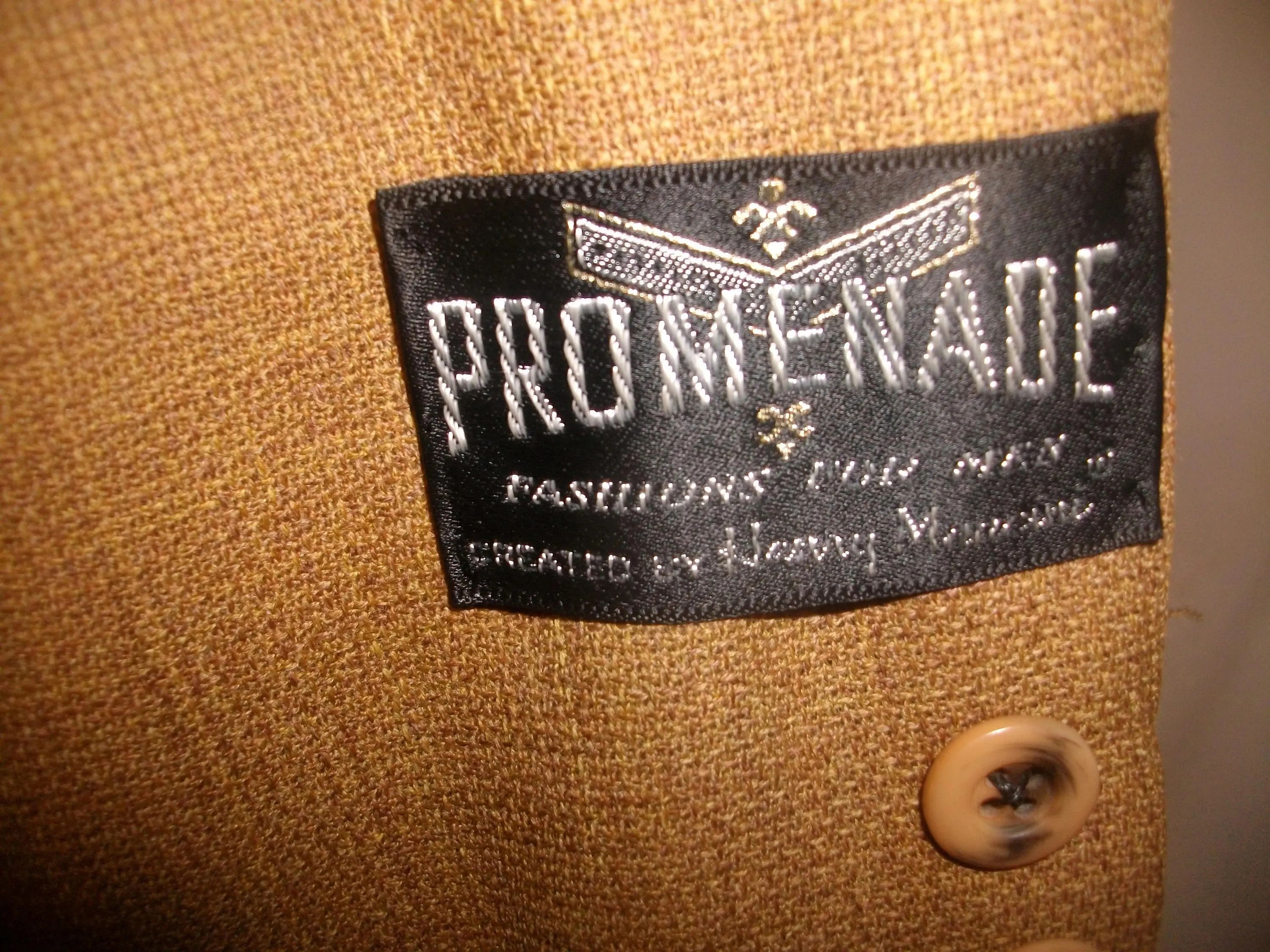 Vintage NWT Vintage 70's Henry Mancini Promenade Blazer Size 40R - 5 Thumbnail