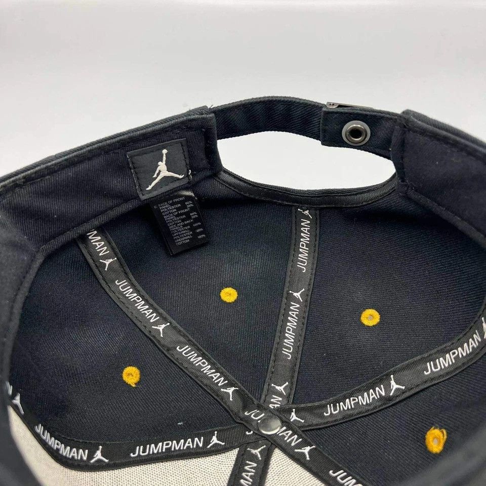 Jordan Brand Air Jordan 23 Hat Men Black Retro Jumpman Strap Back Cap Size ONE SIZE - 6 Thumbnail
